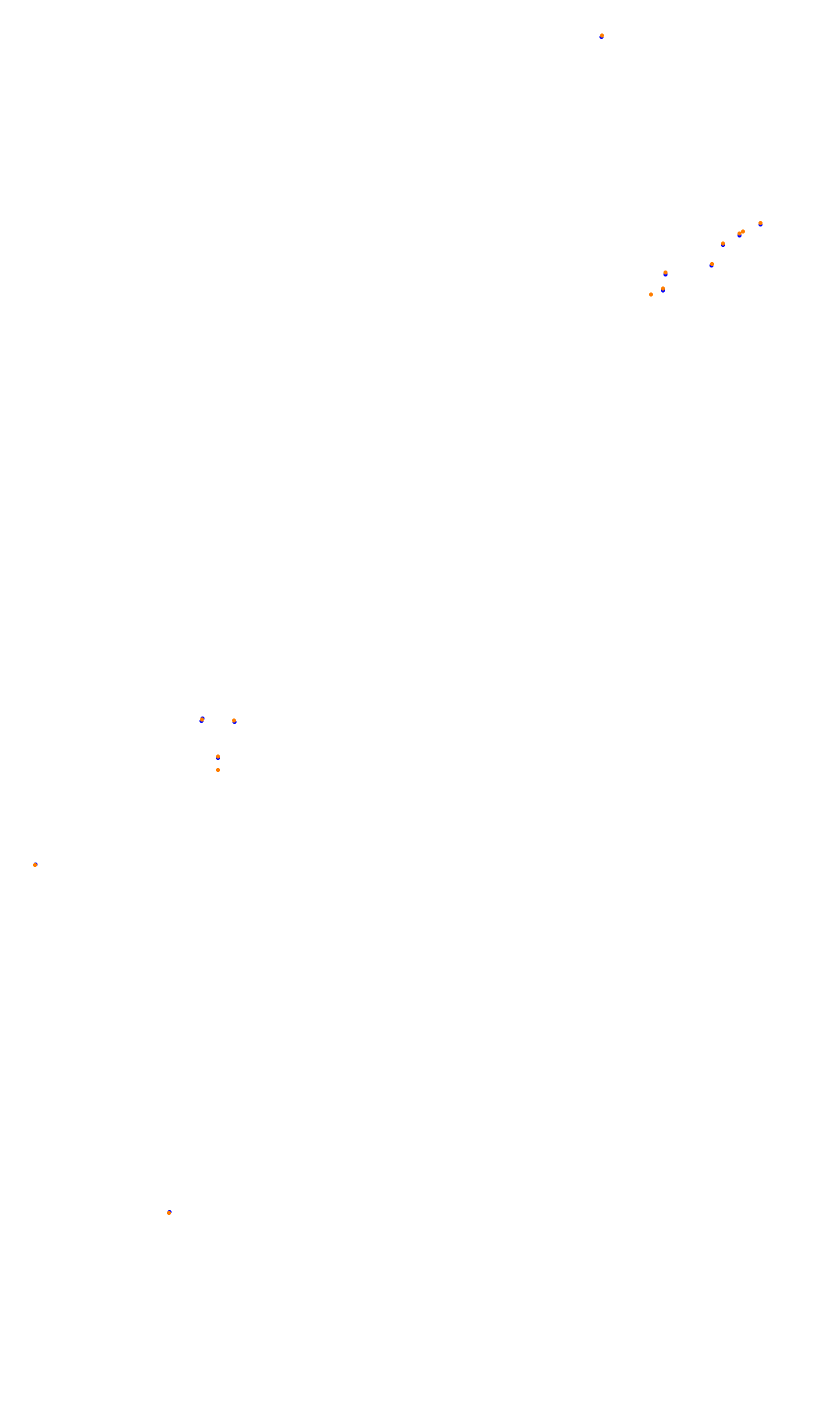 Monza collisions