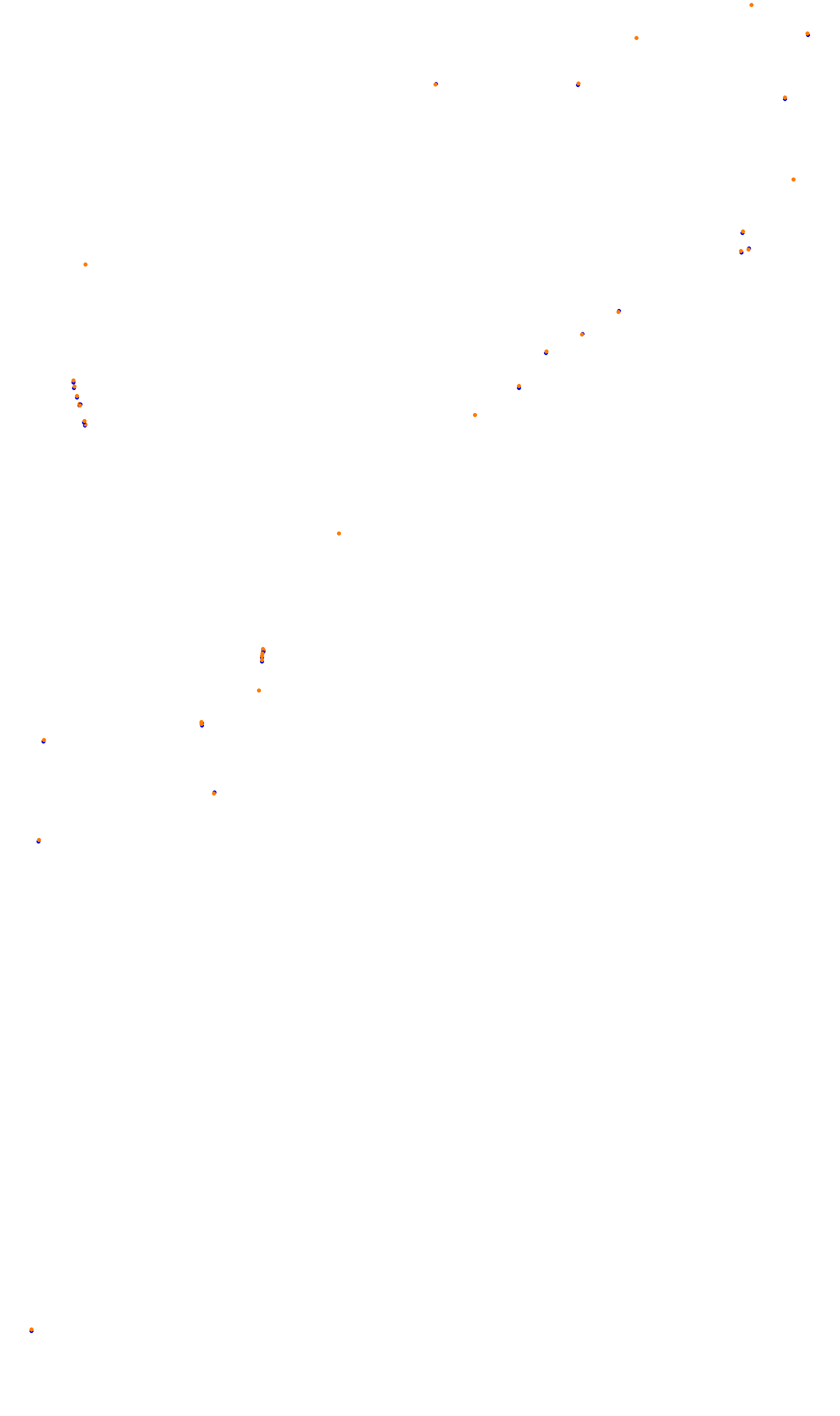 Monza collisions