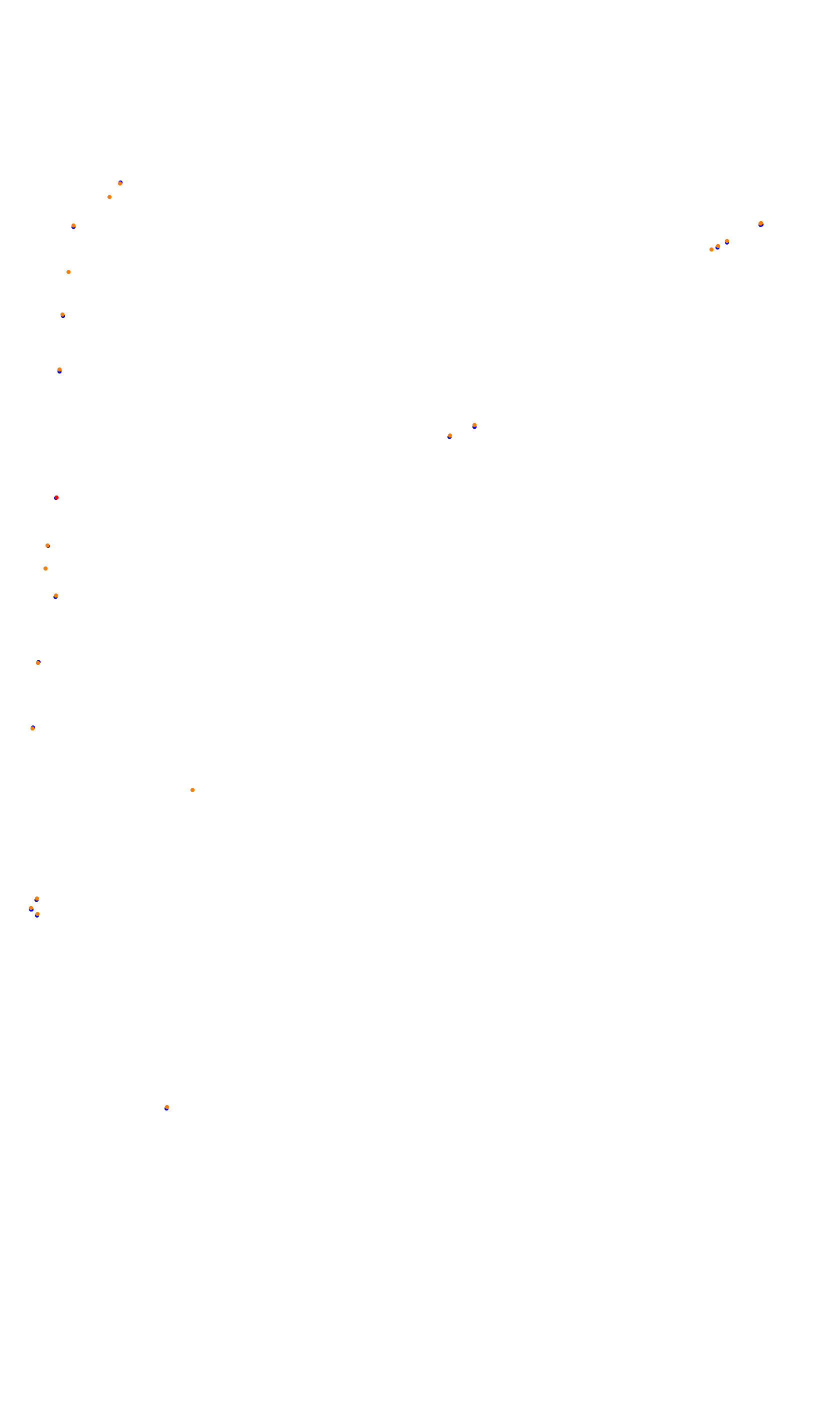 Monza collisions