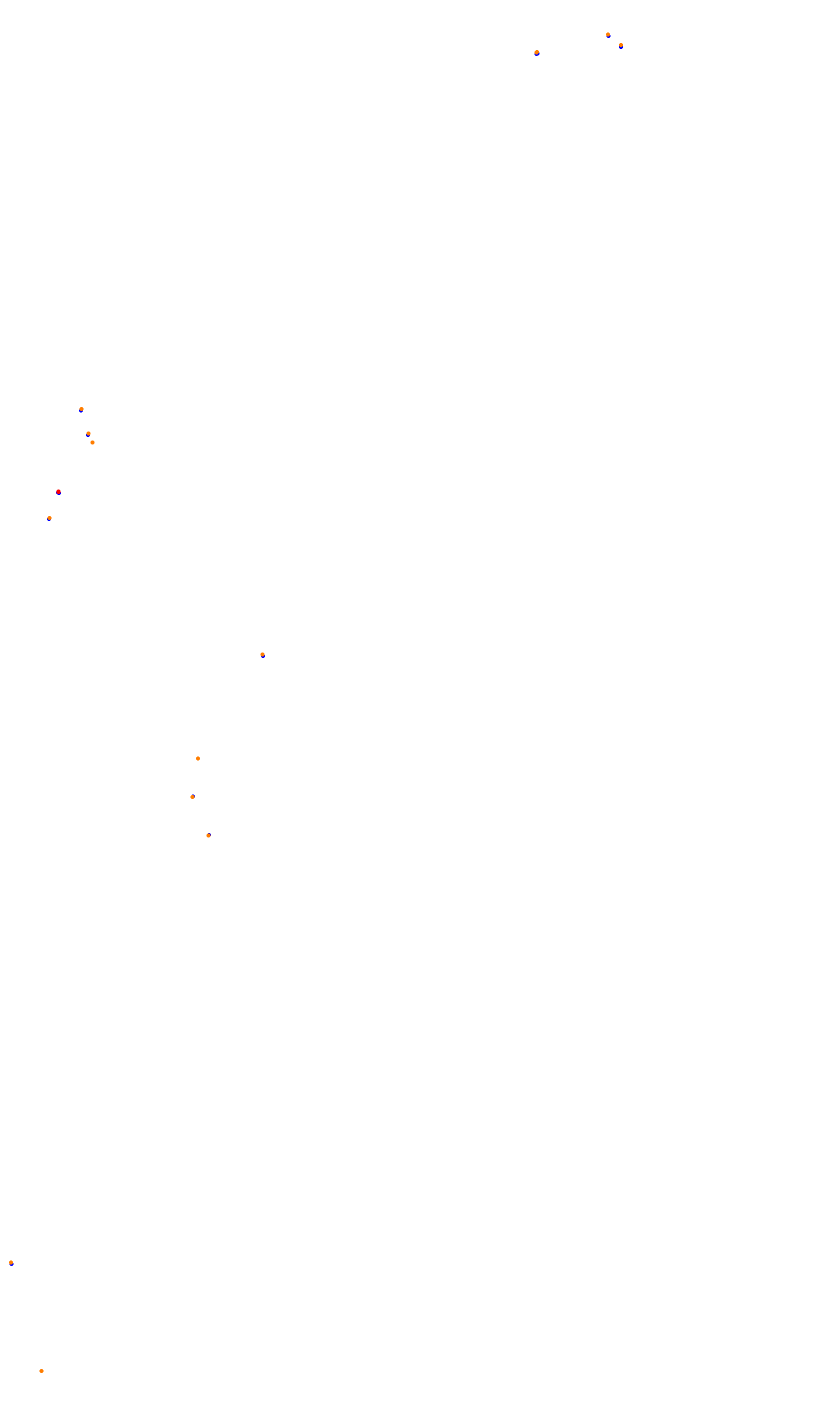 Monza collisions