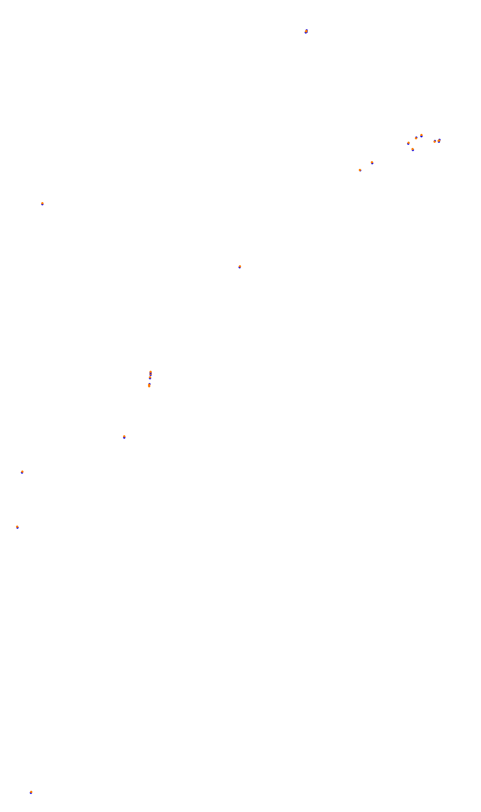 Monza collisions