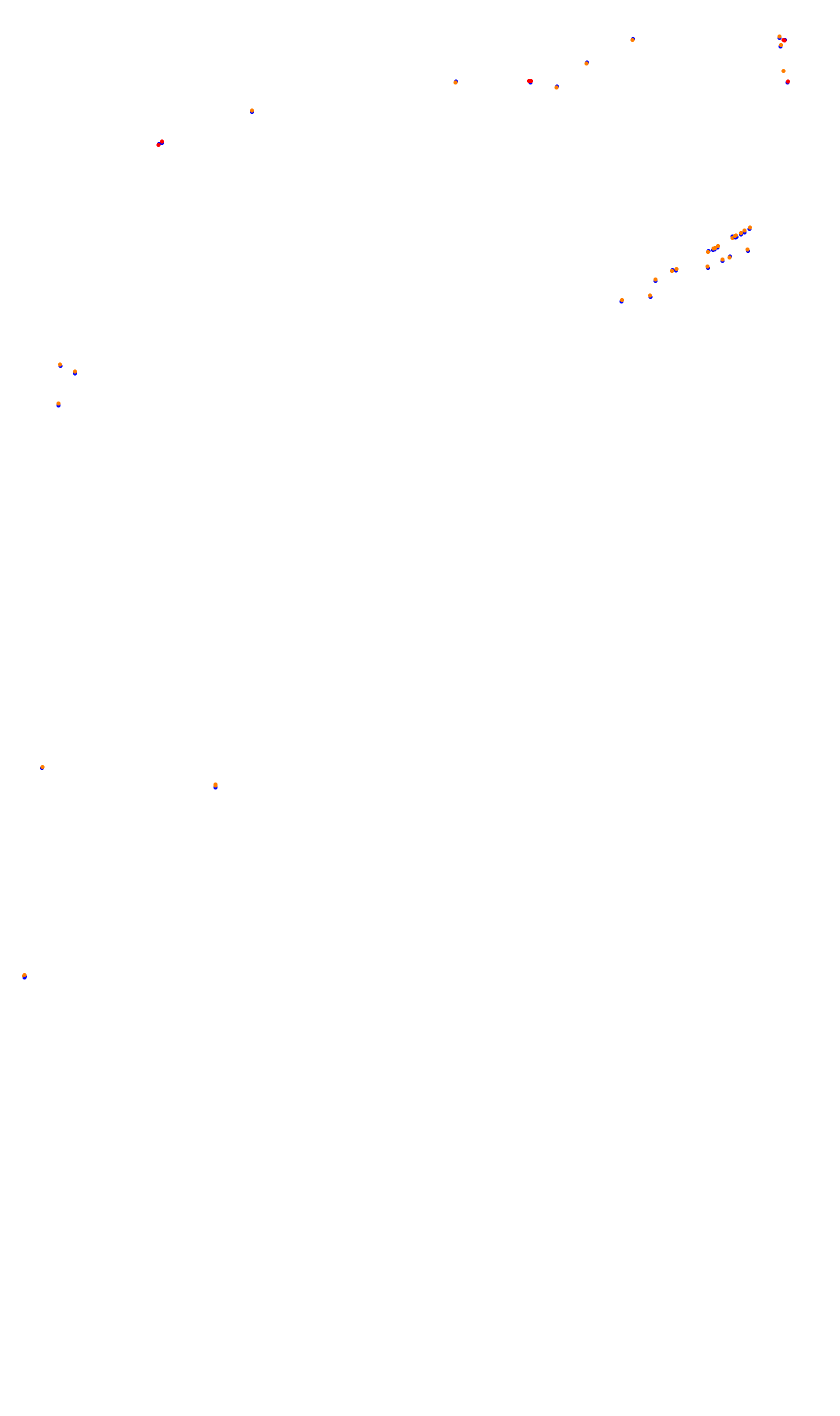 Monza collisions