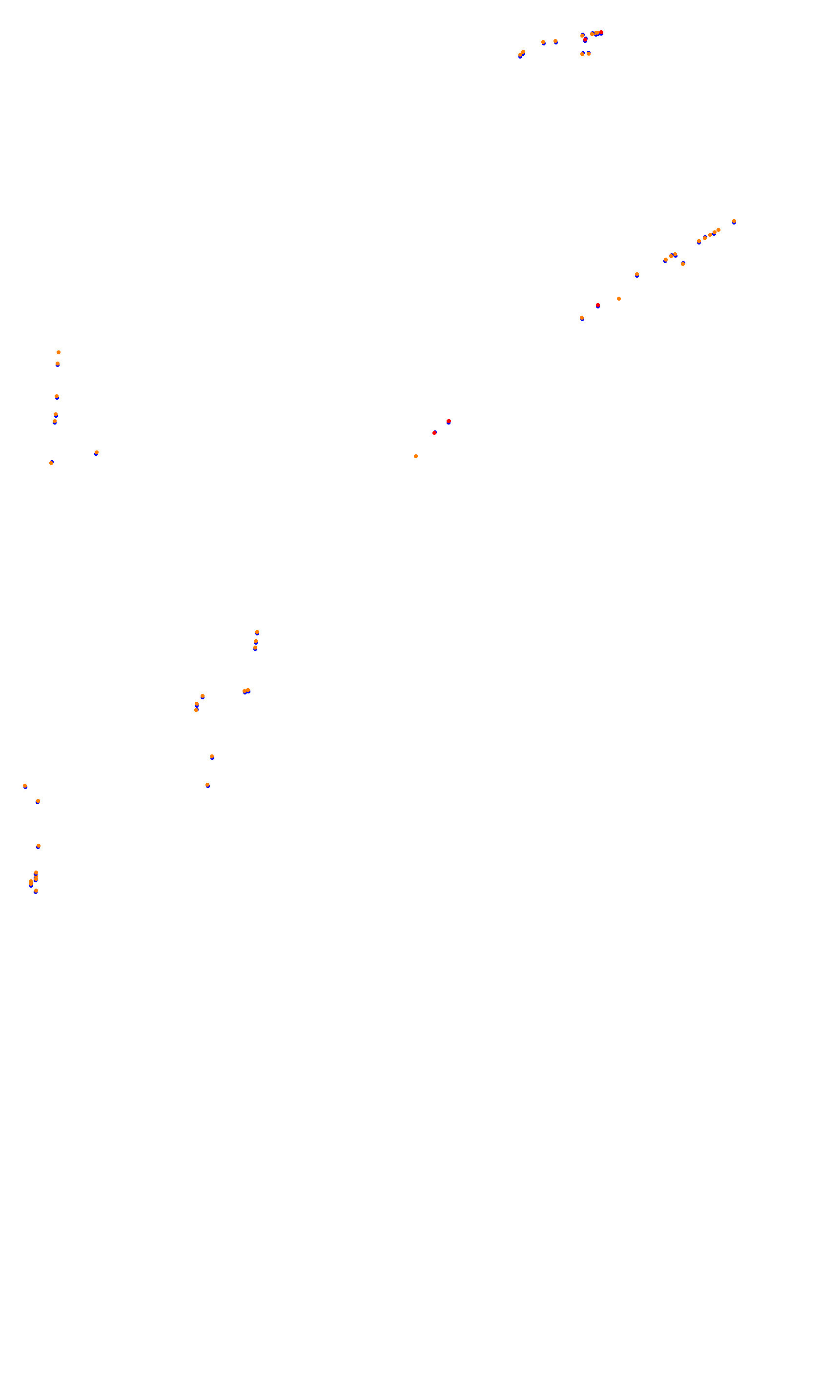 Monza collisions