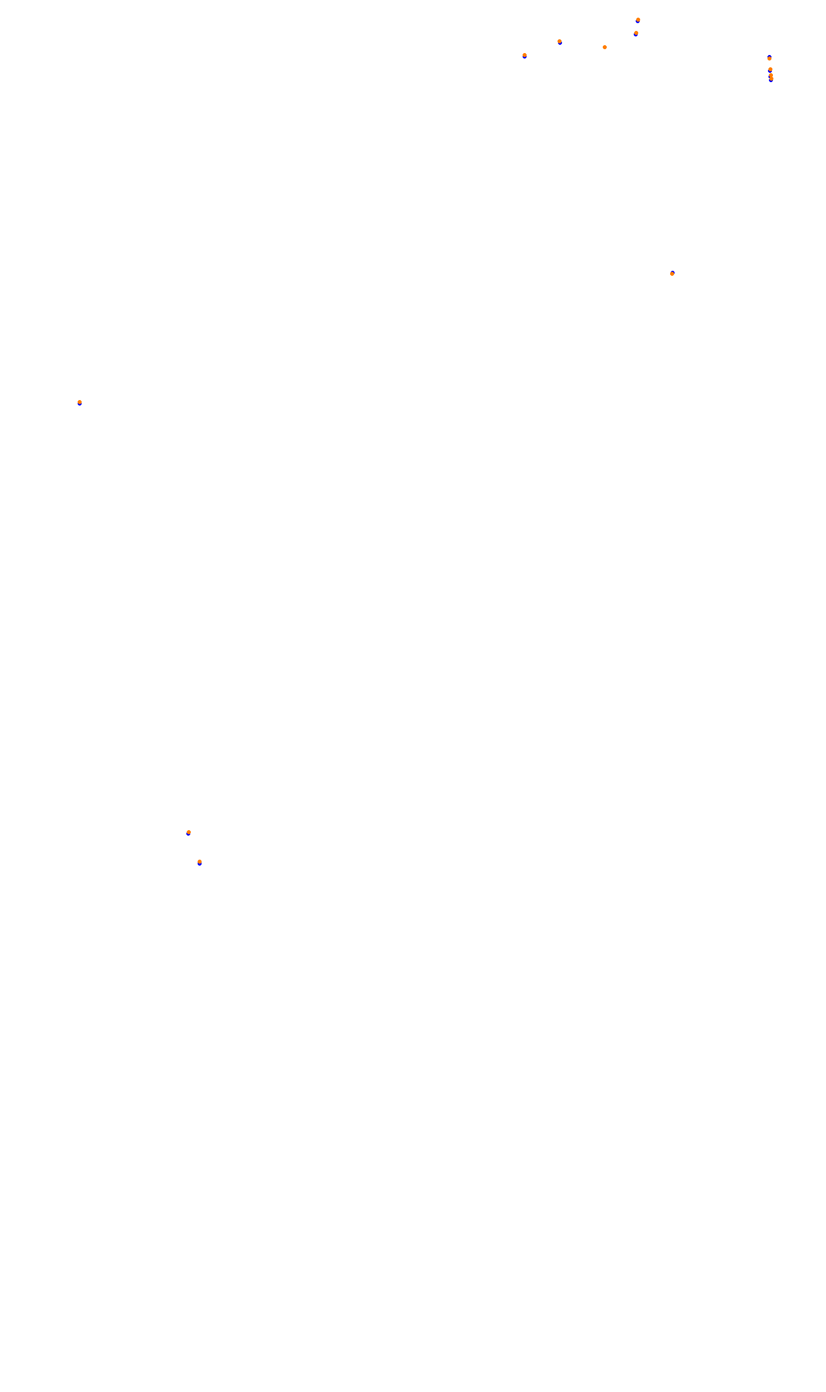 Monza collisions