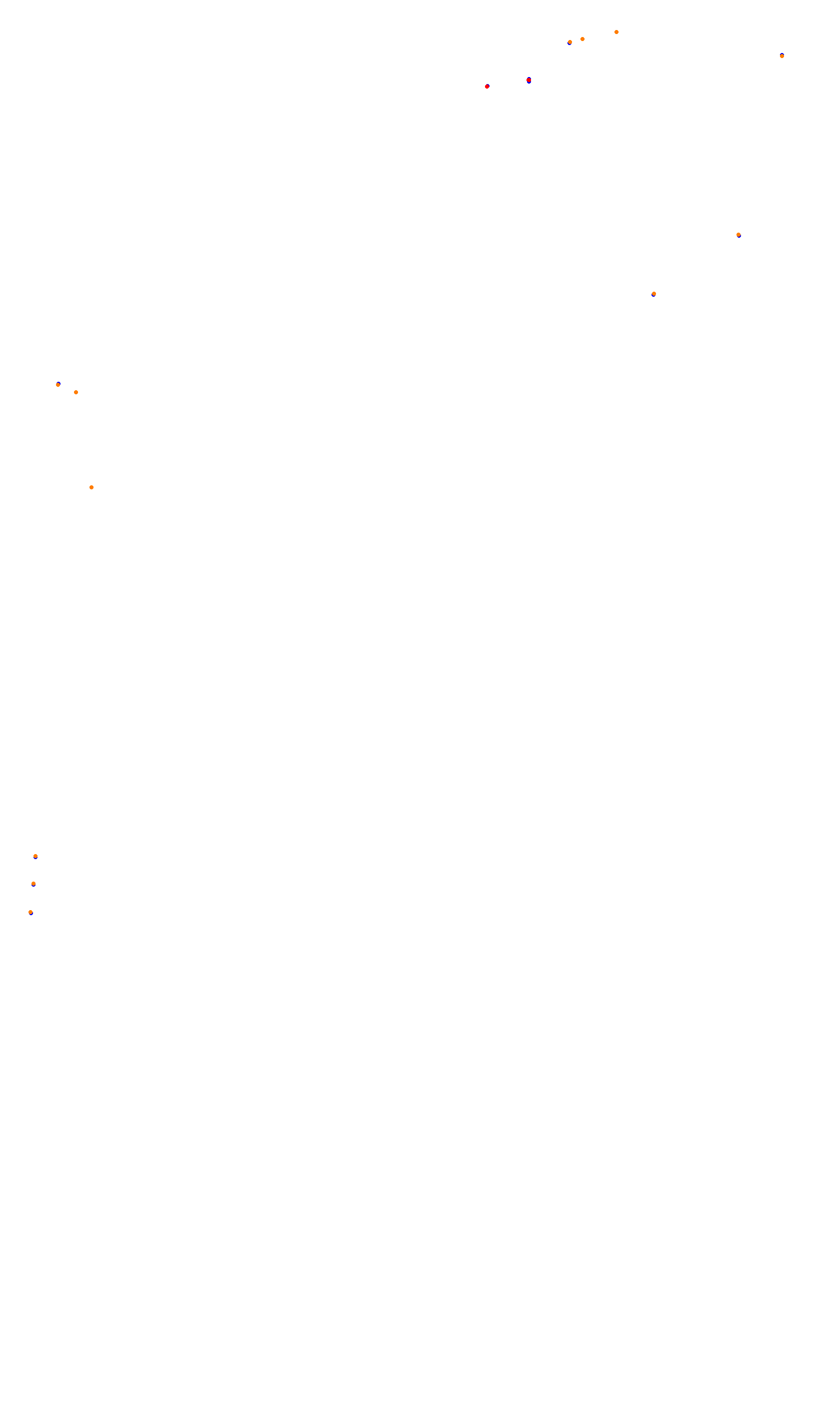 Monza collisions
