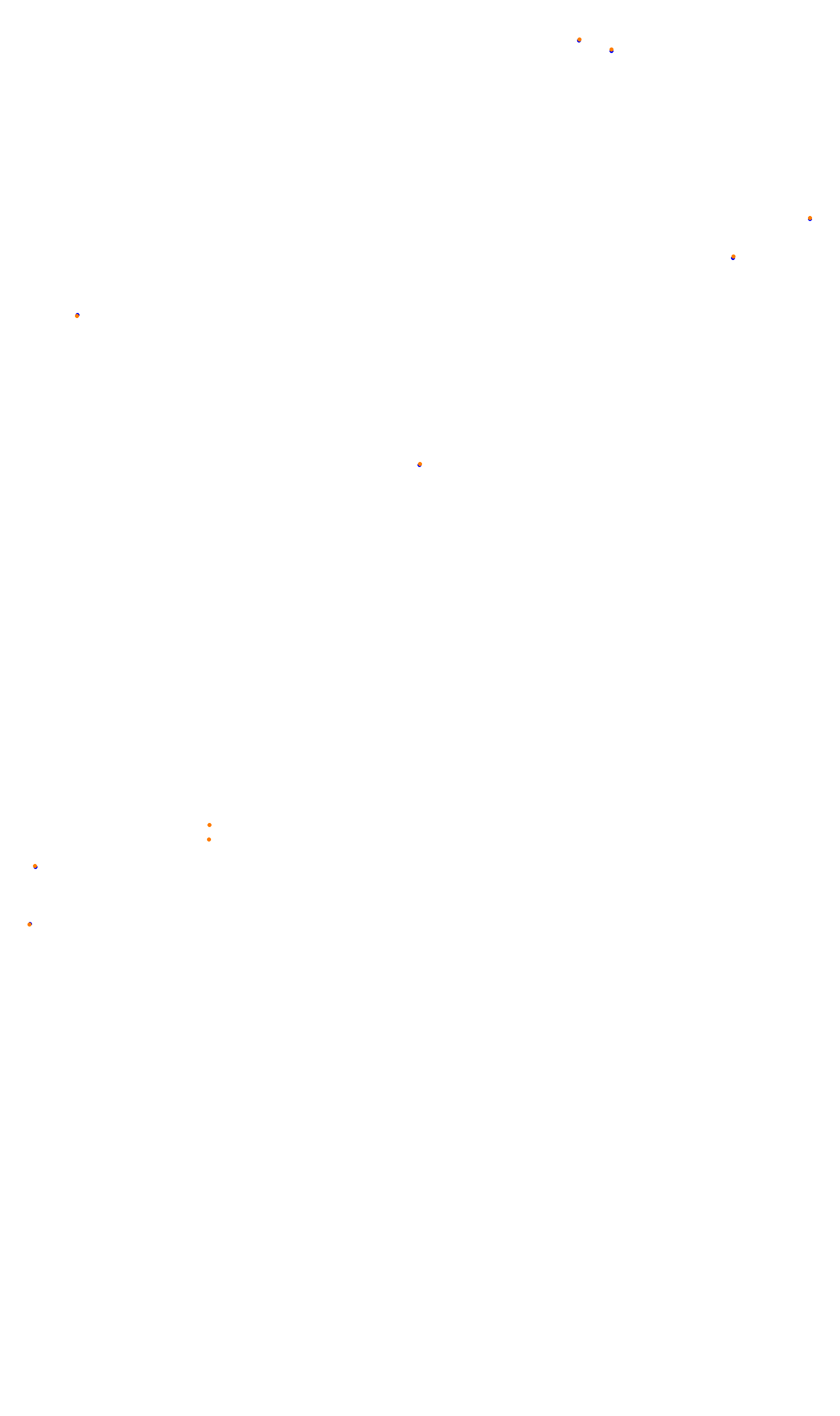 Monza collisions
