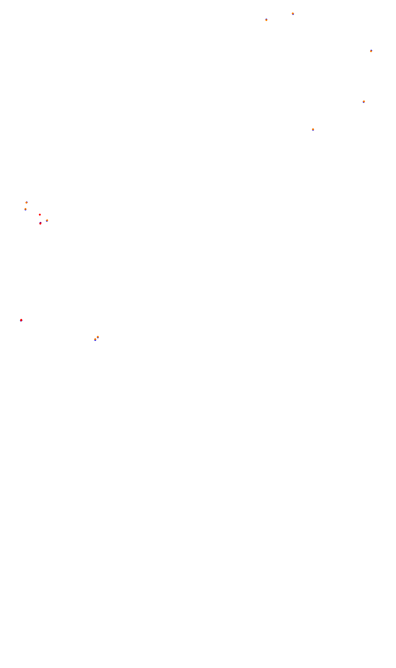 Monza collisions