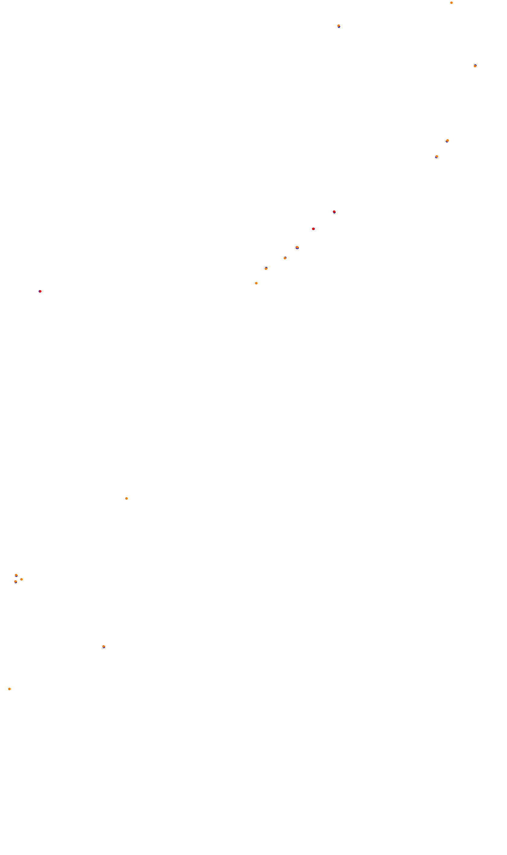 Monza collisions