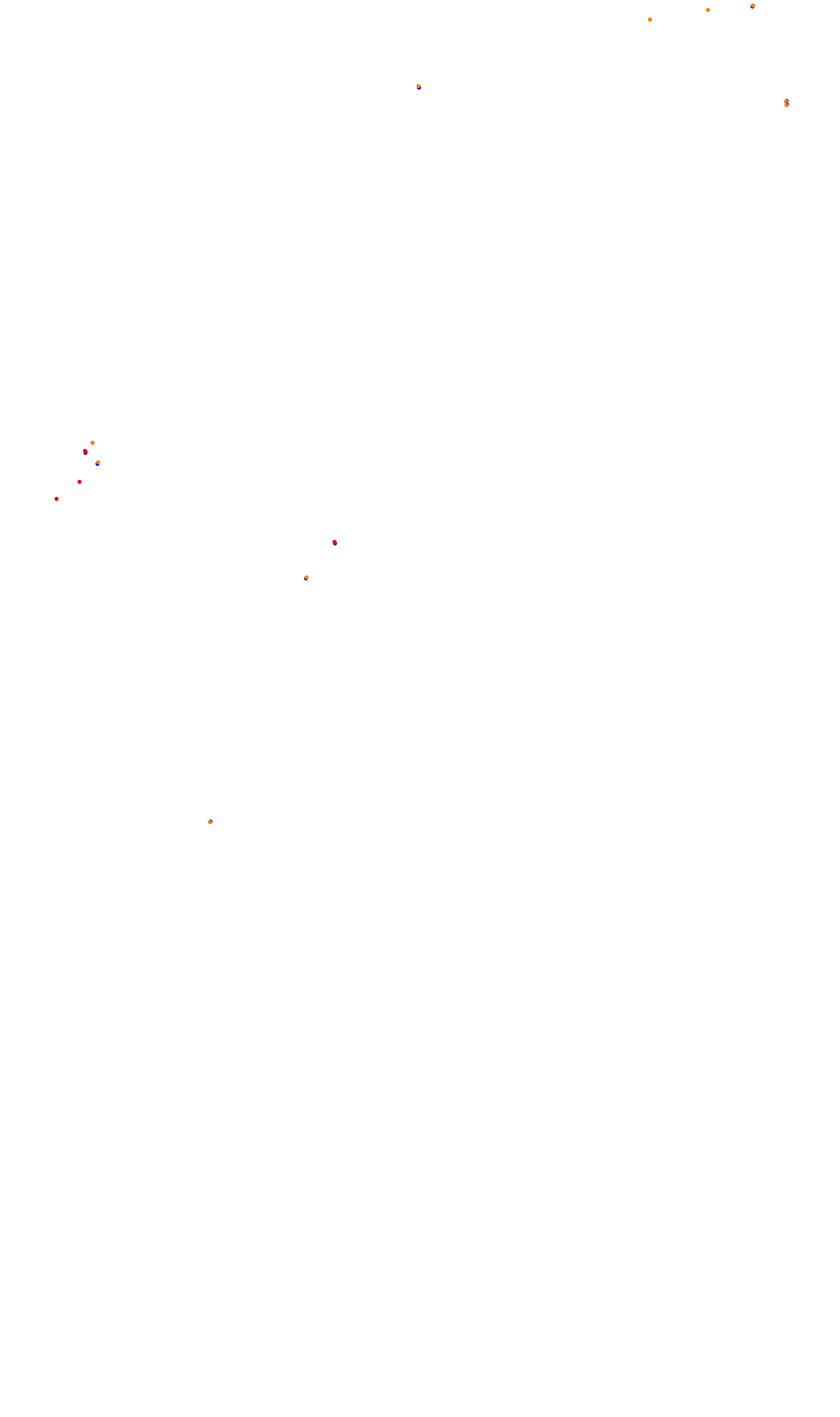 Monza collisions