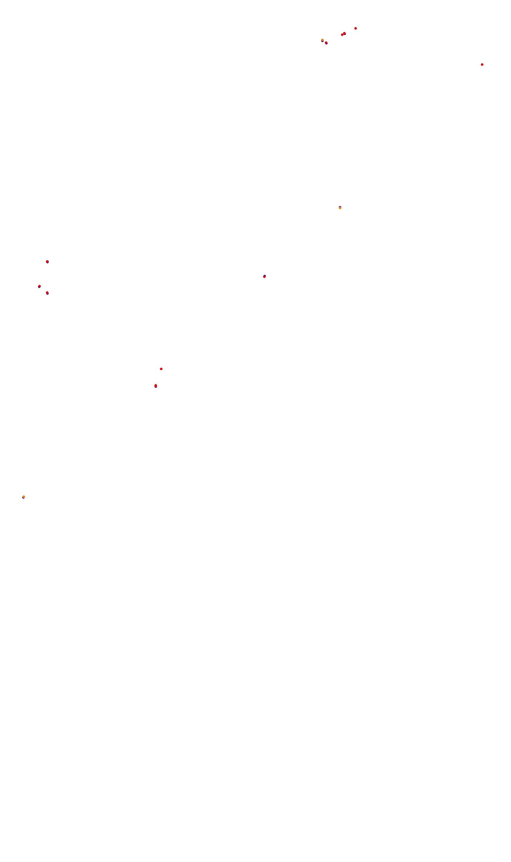 Monza collisions