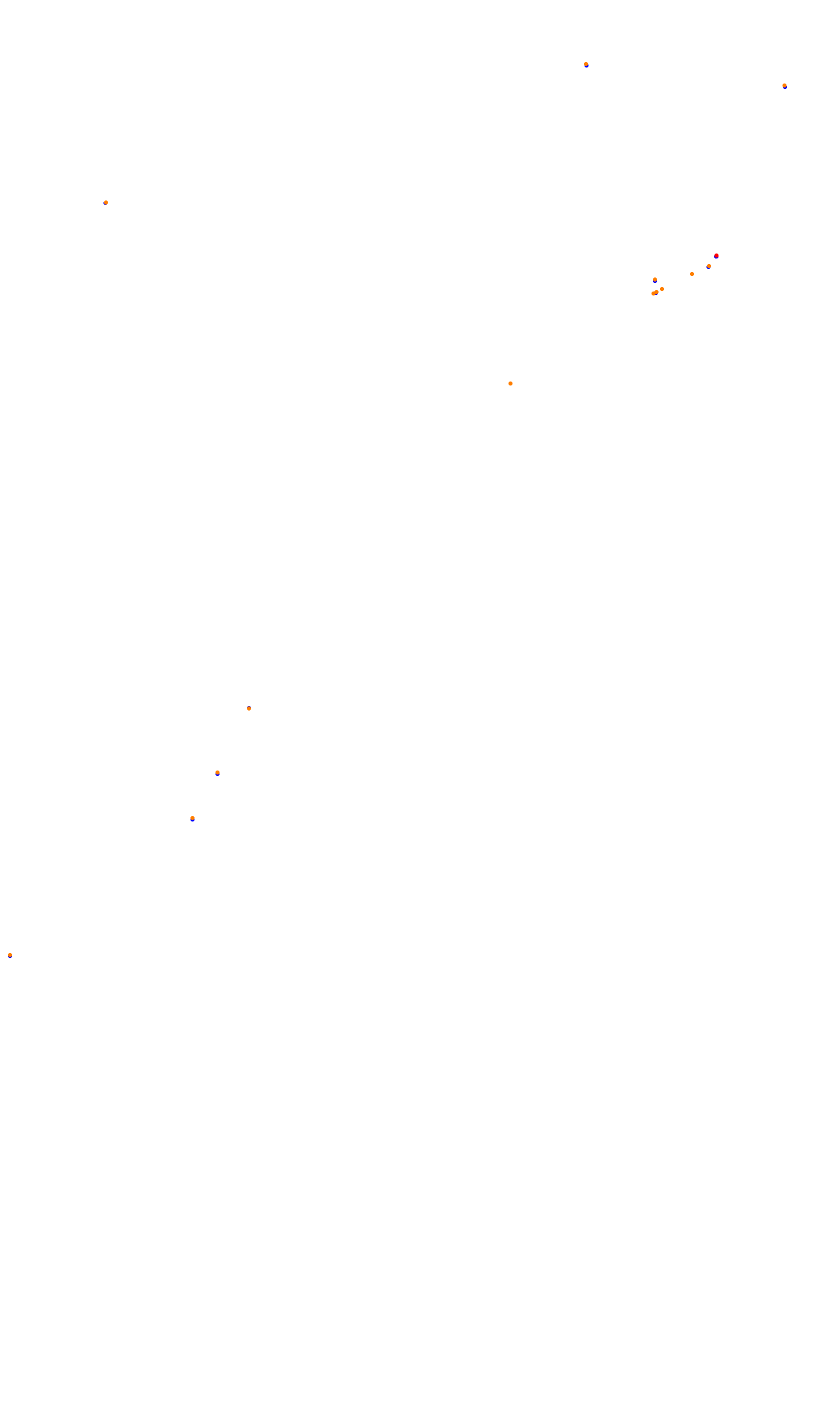 Monza collisions