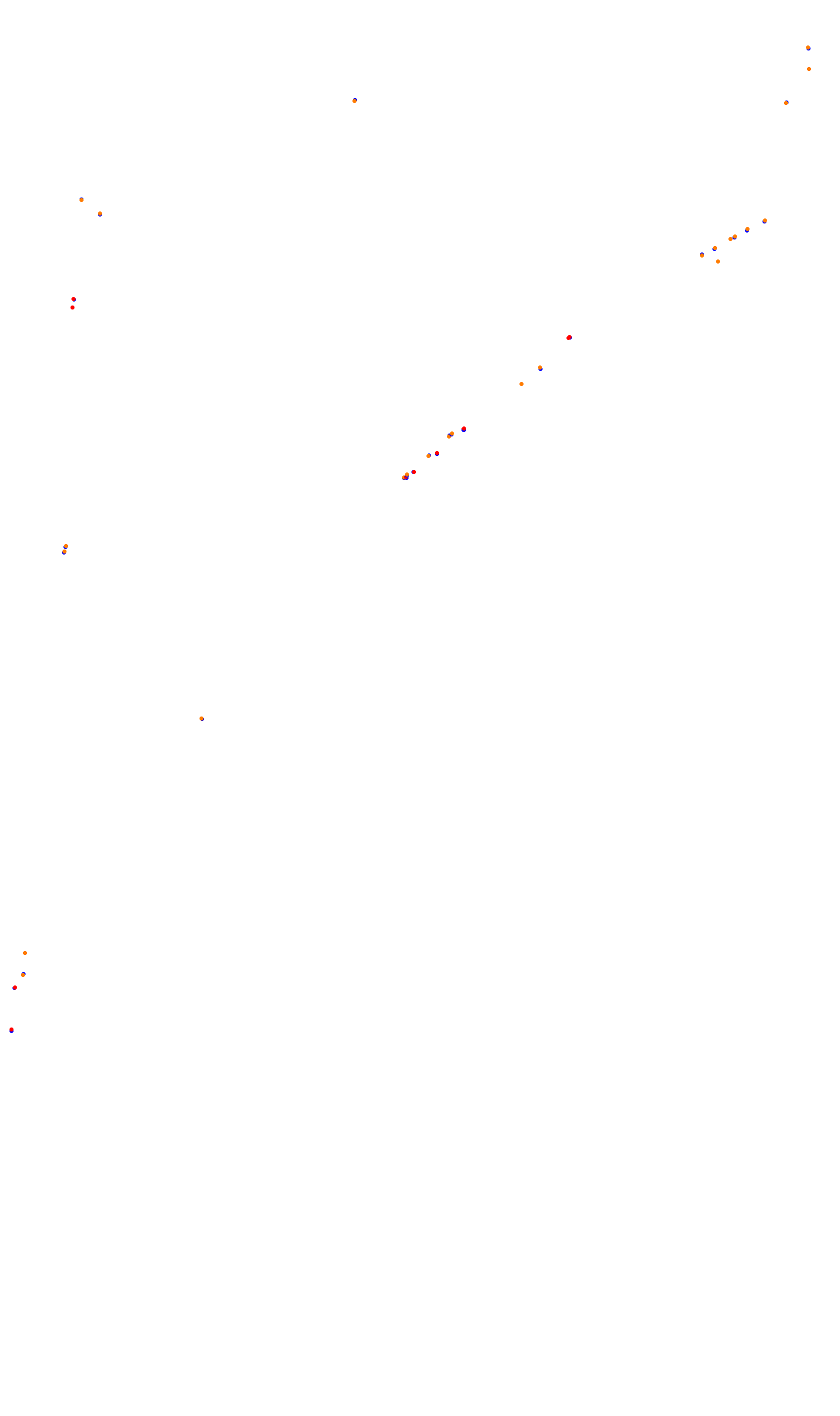 Monza collisions
