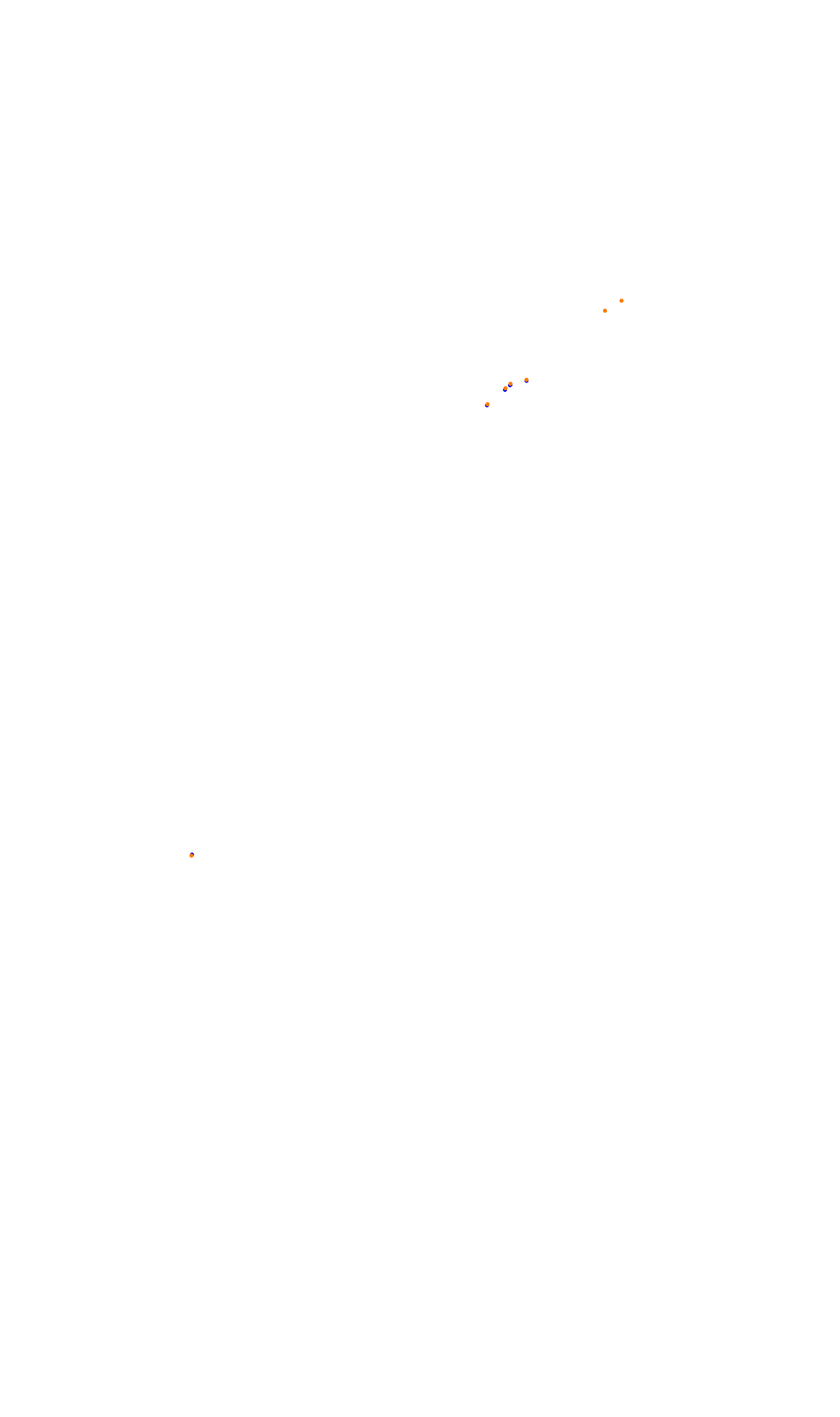 Monza collisions