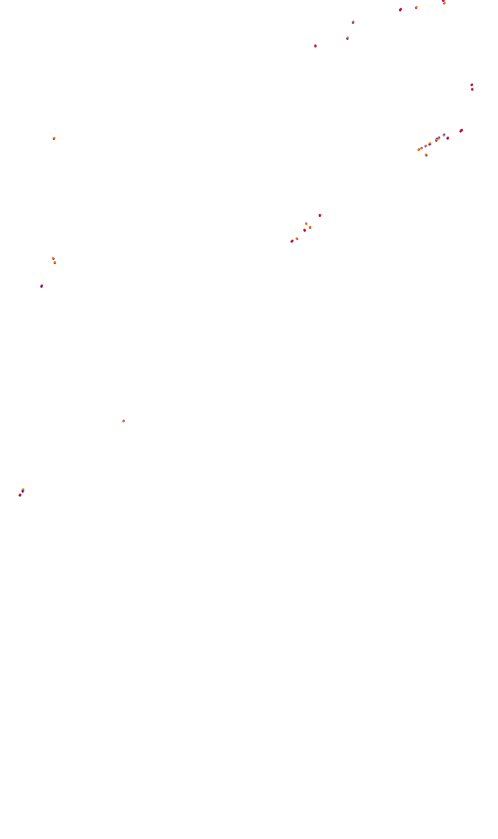 Monza collisions