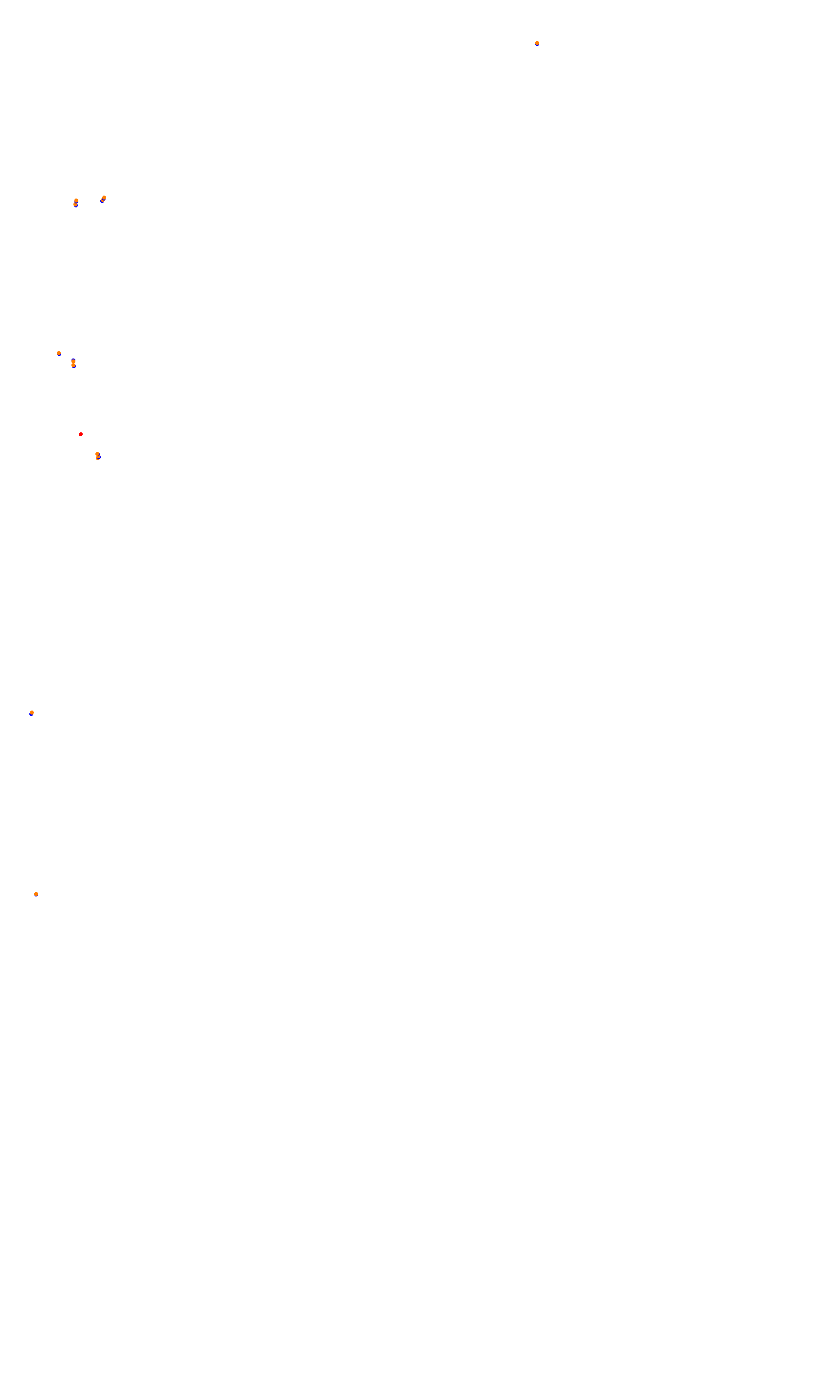 Monza collisions