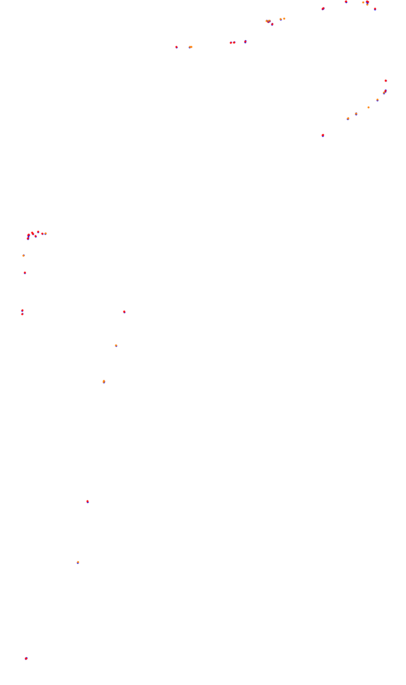 Monza collisions