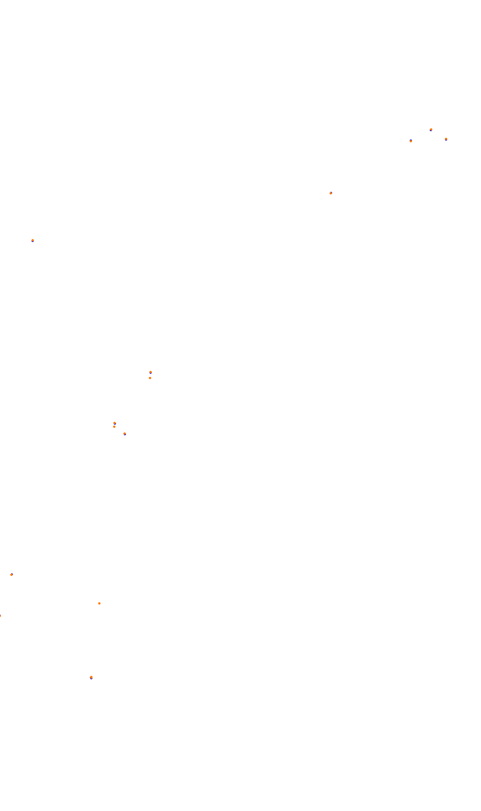 Monza collisions