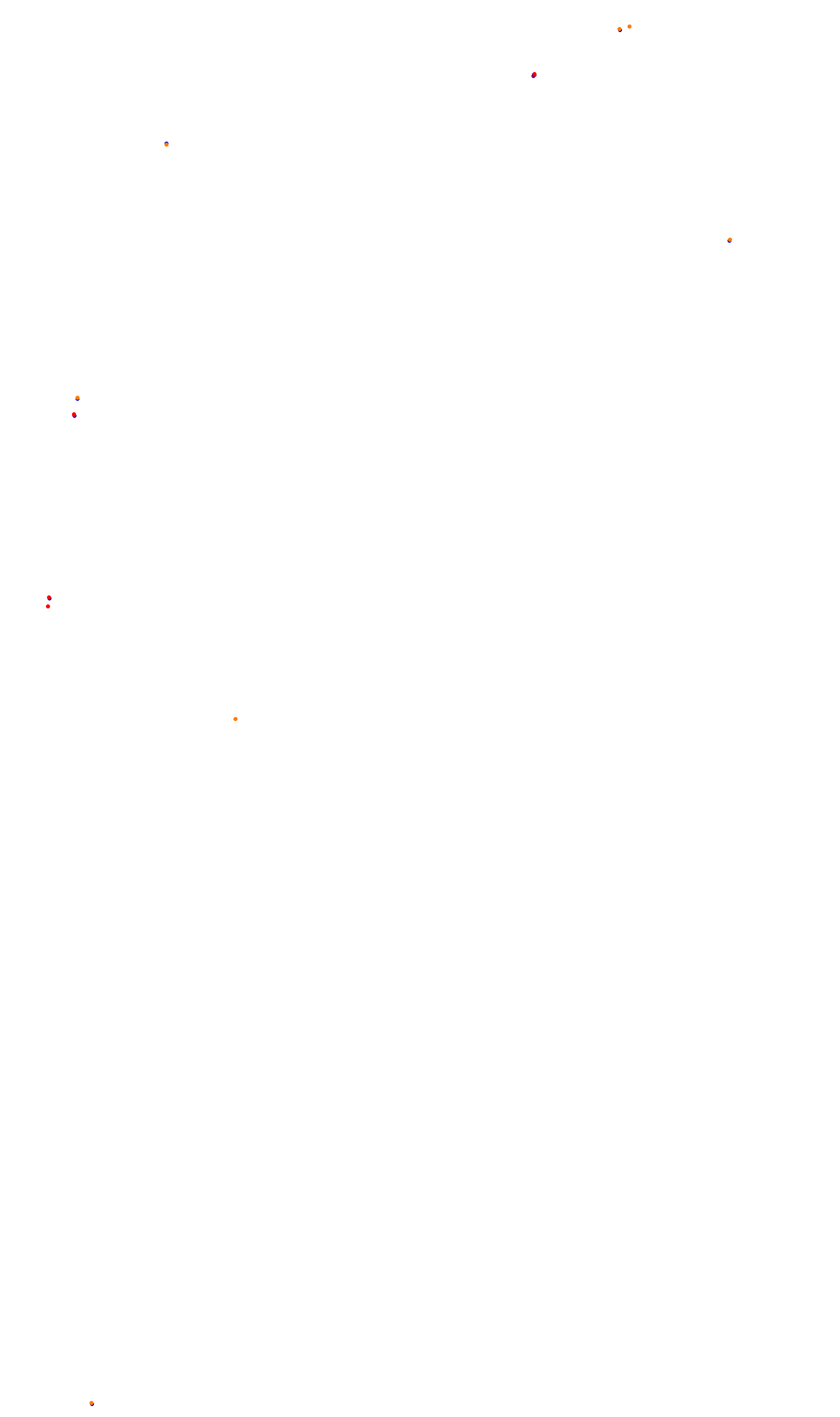 Monza collisions