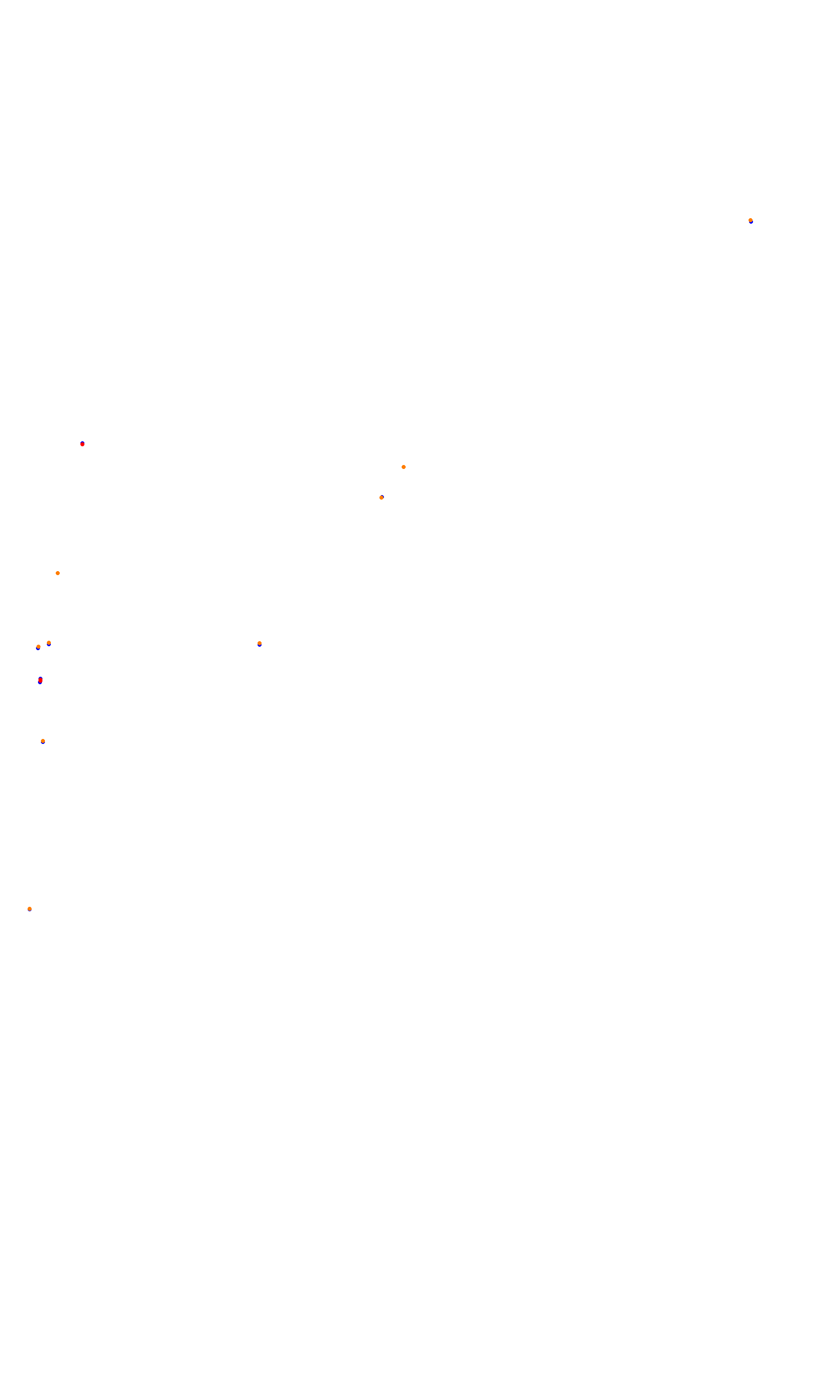 Monza collisions