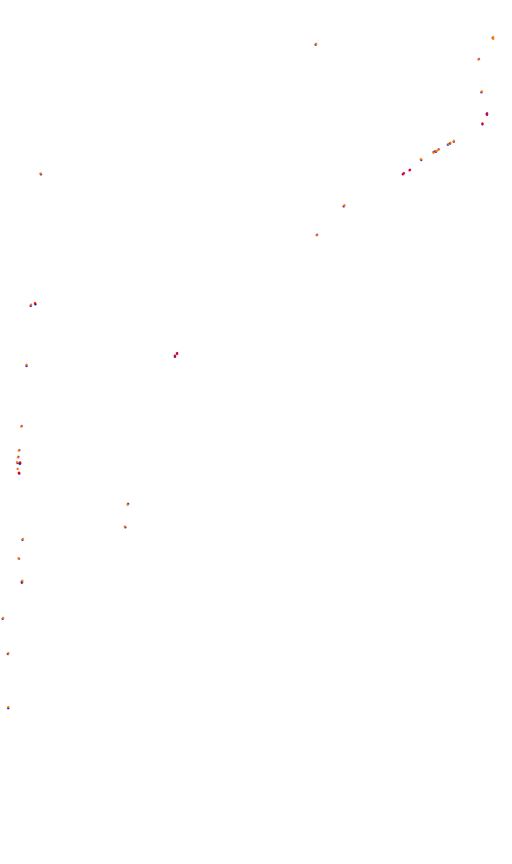 Monza collisions