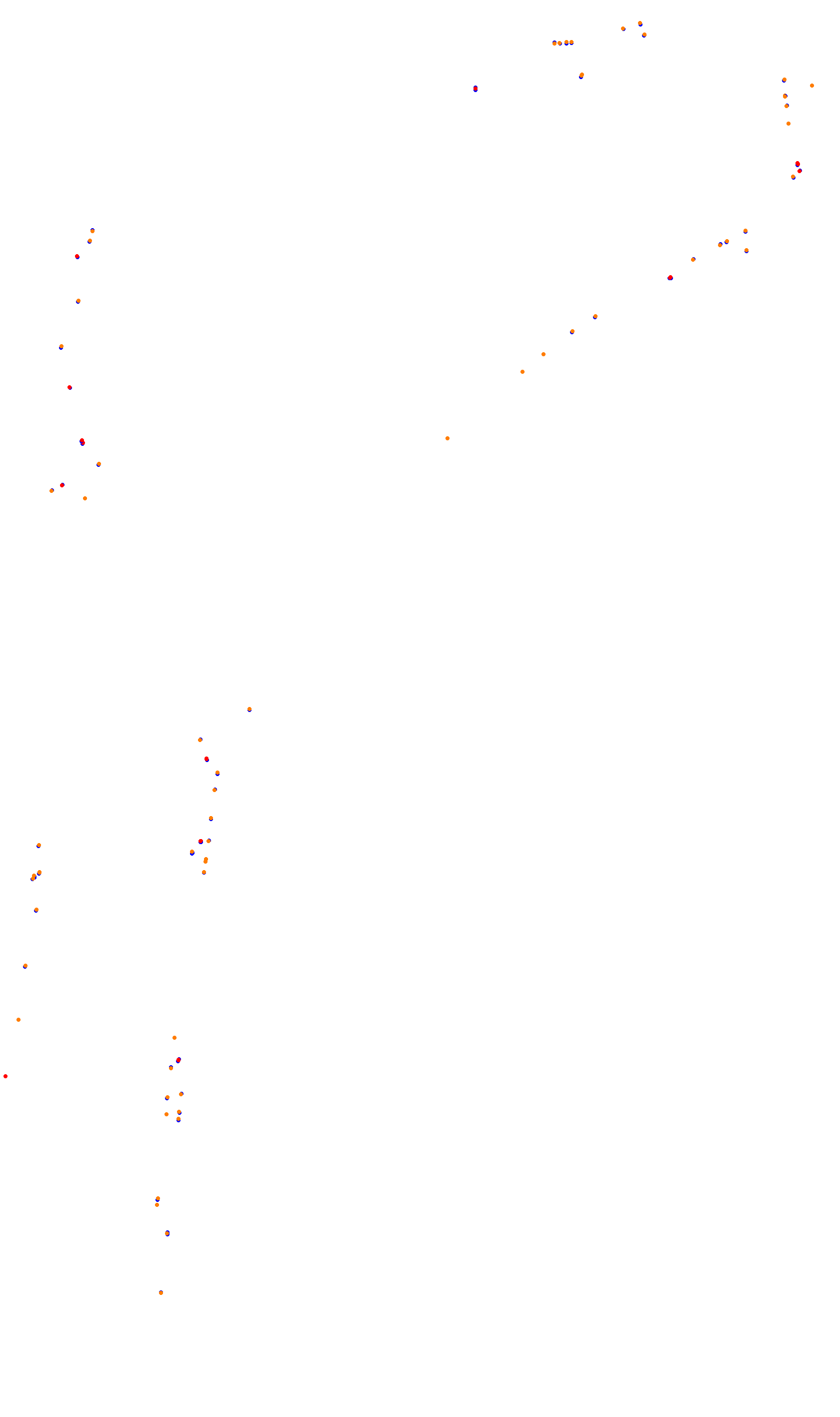 Monza collisions