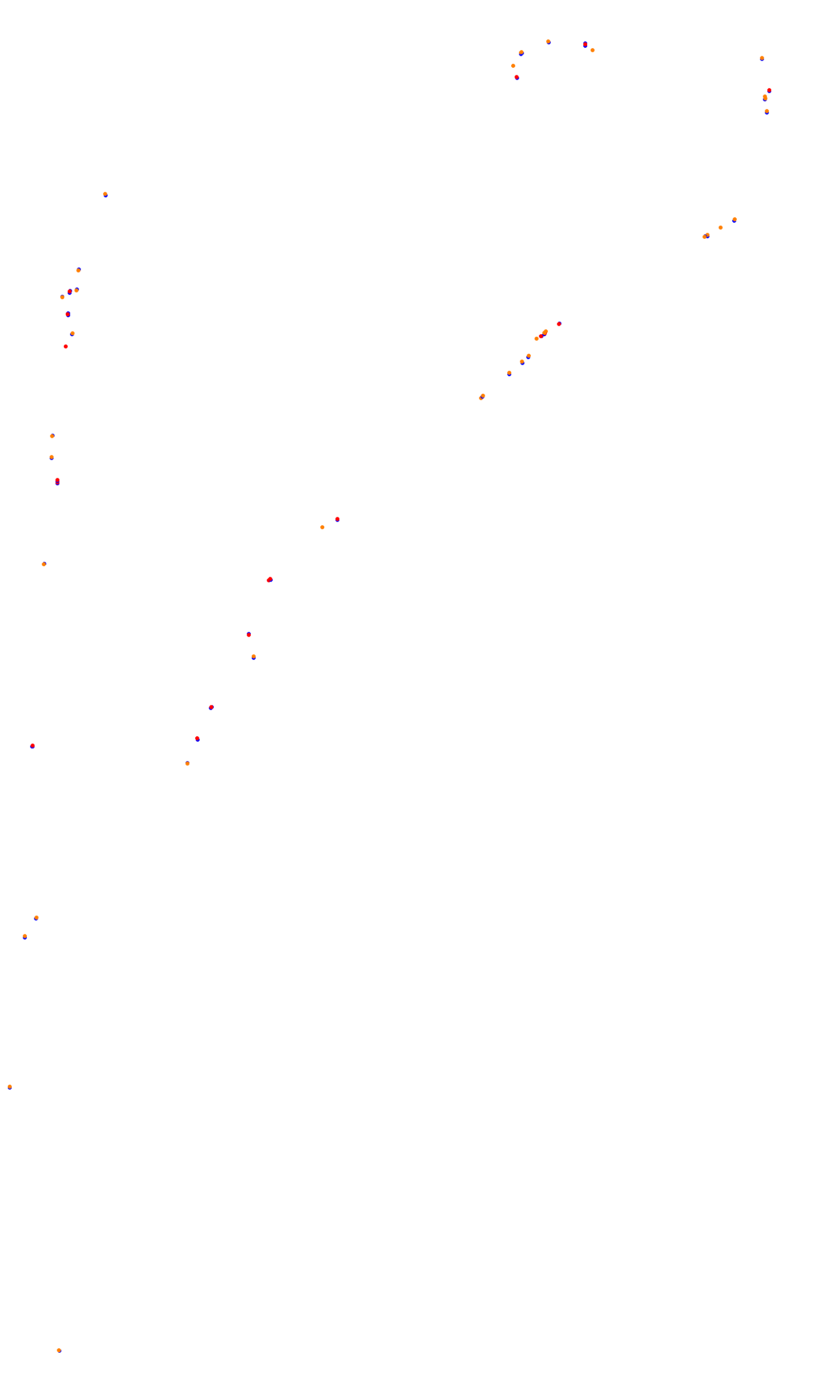 Monza collisions
