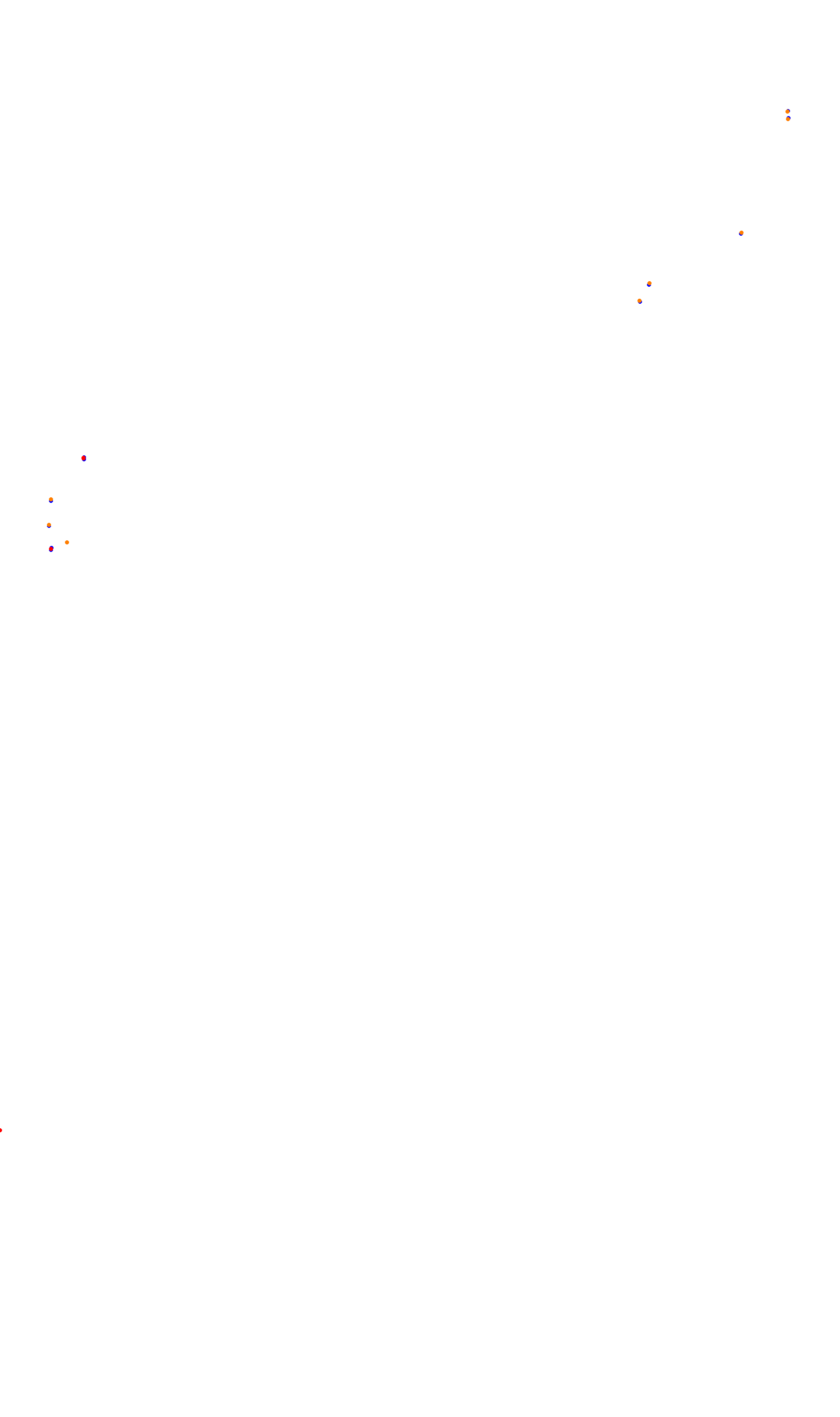Monza collisions