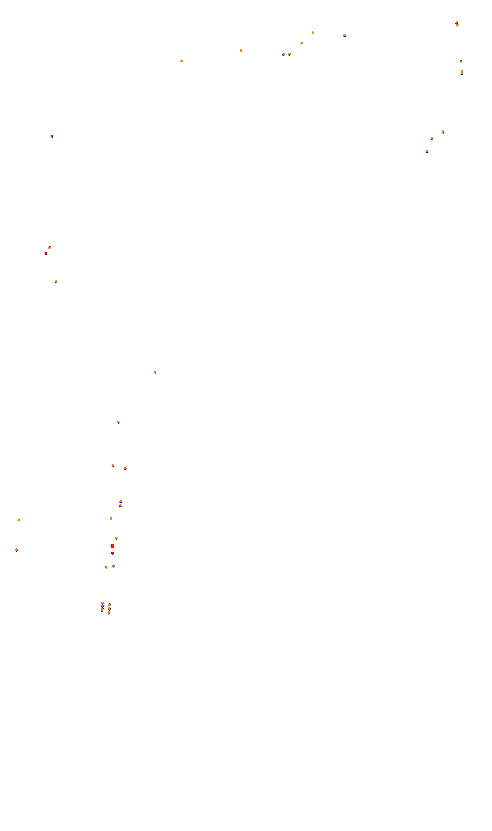 Monza collisions