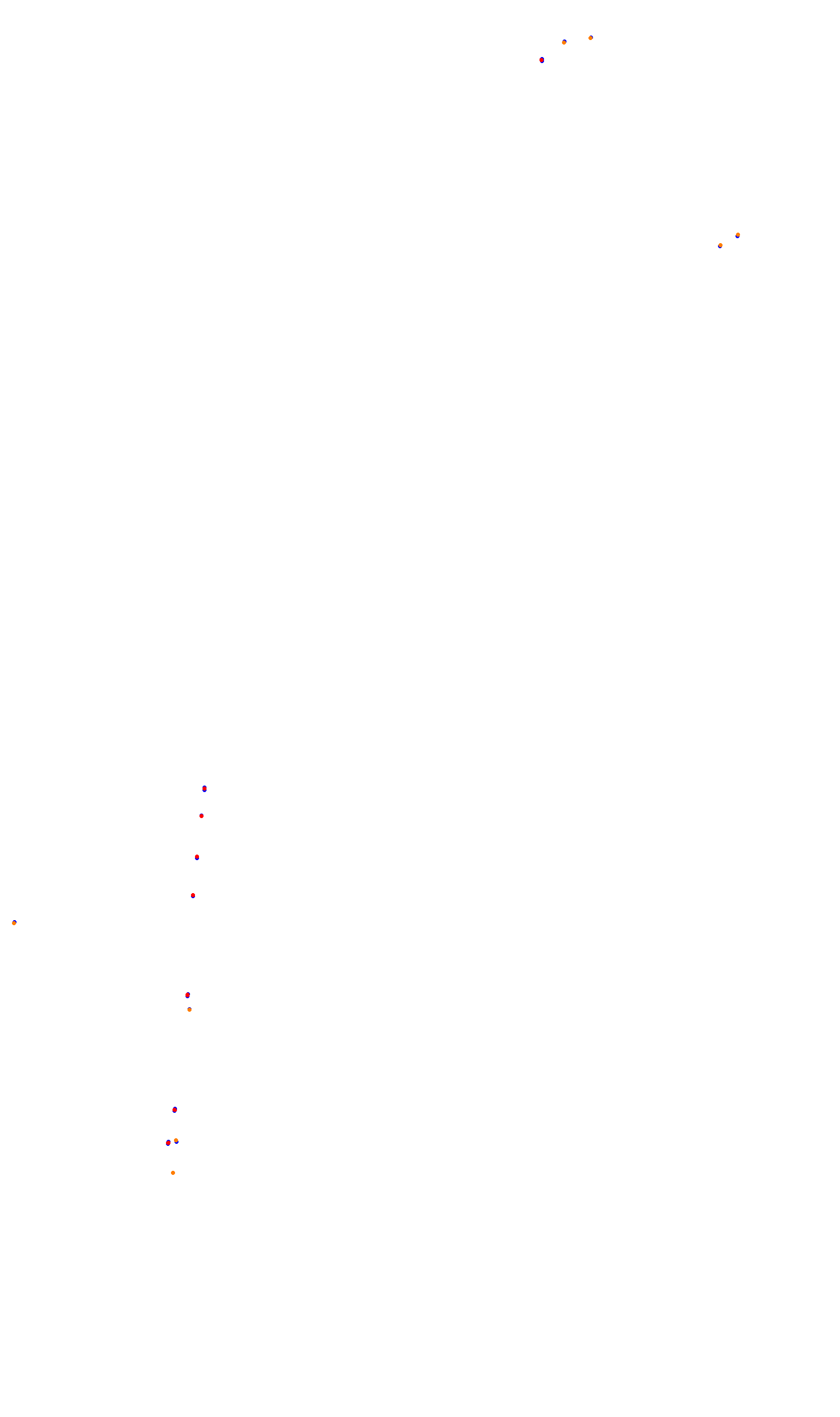 Monza collisions