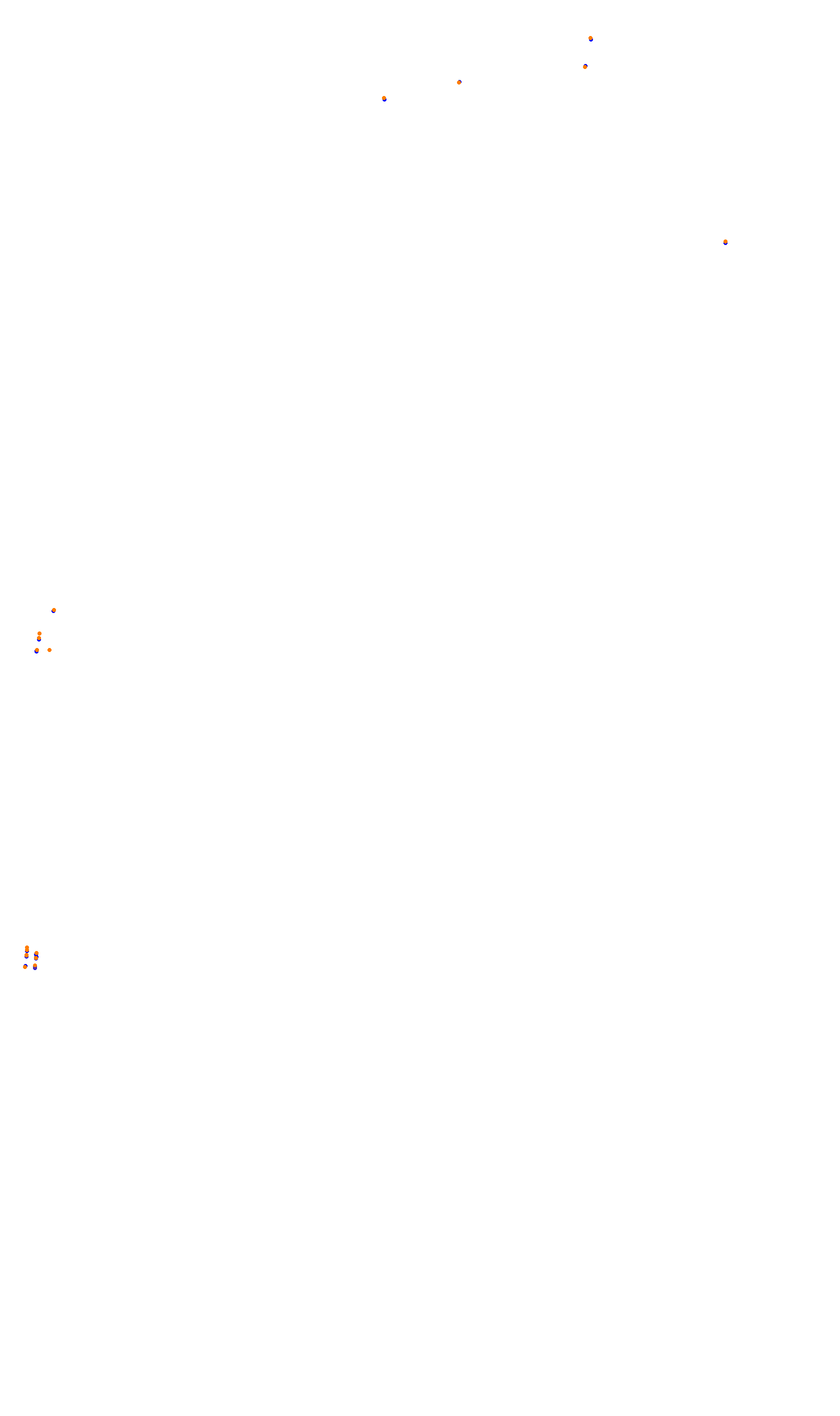 Monza collisions