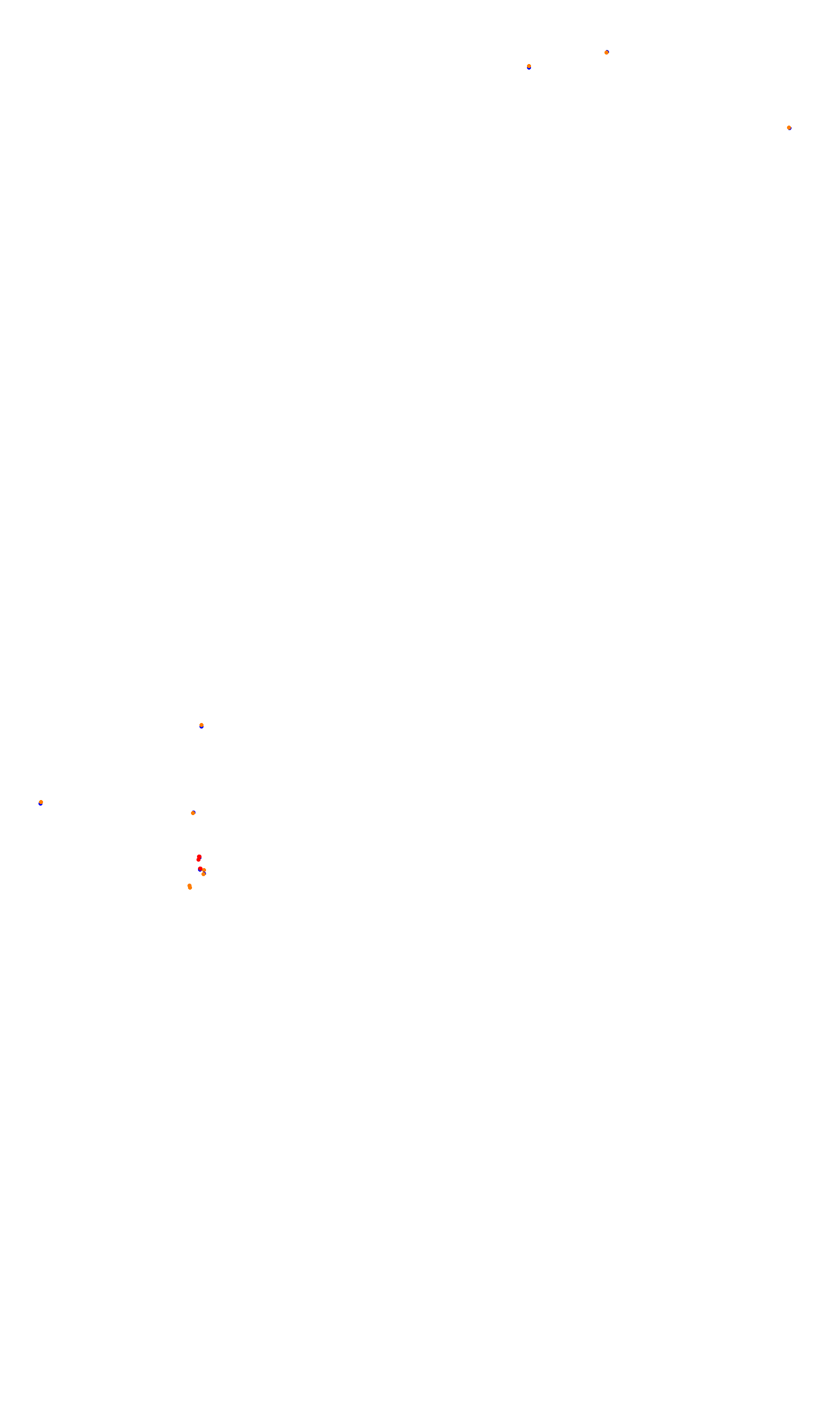 Monza collisions