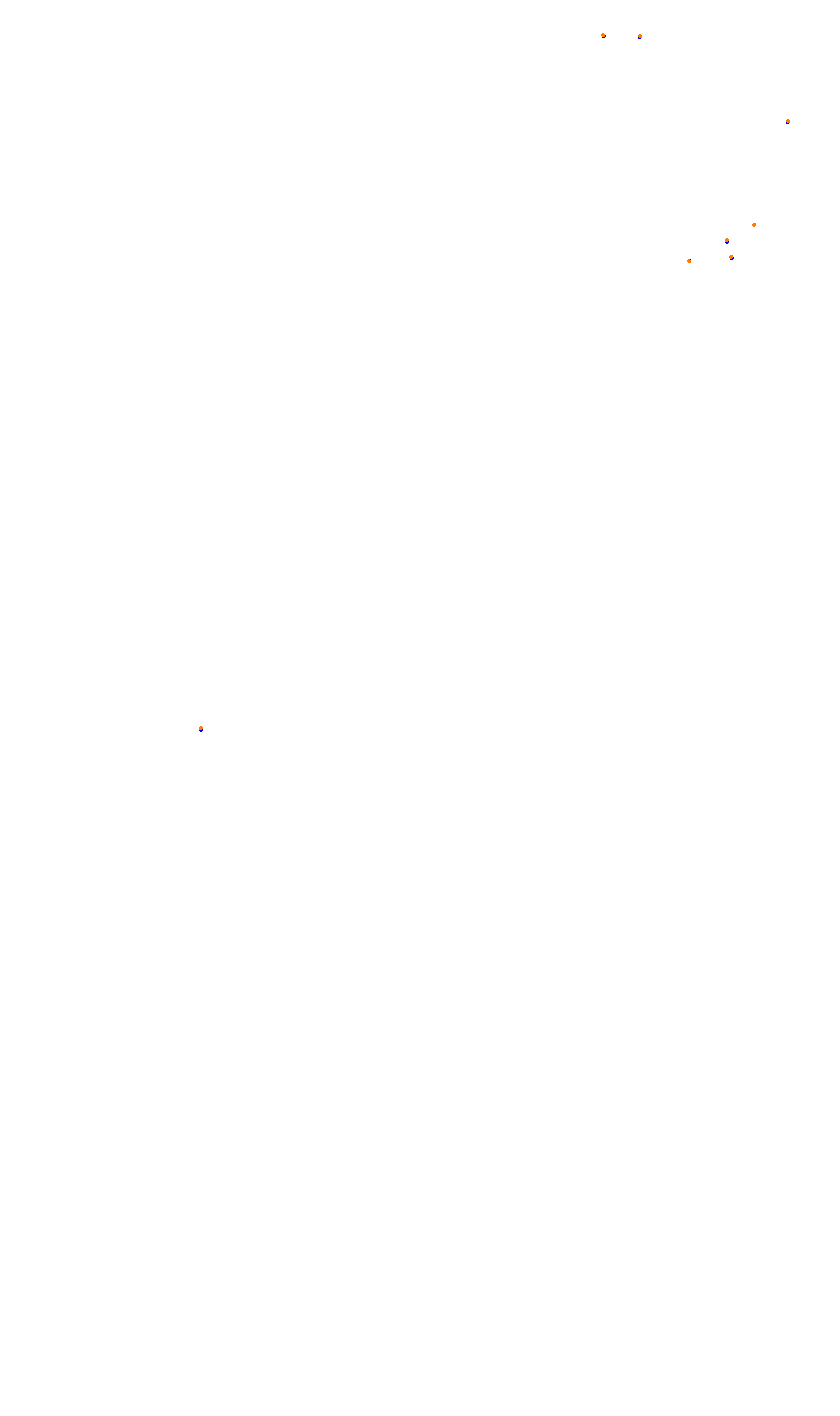 Monza collisions