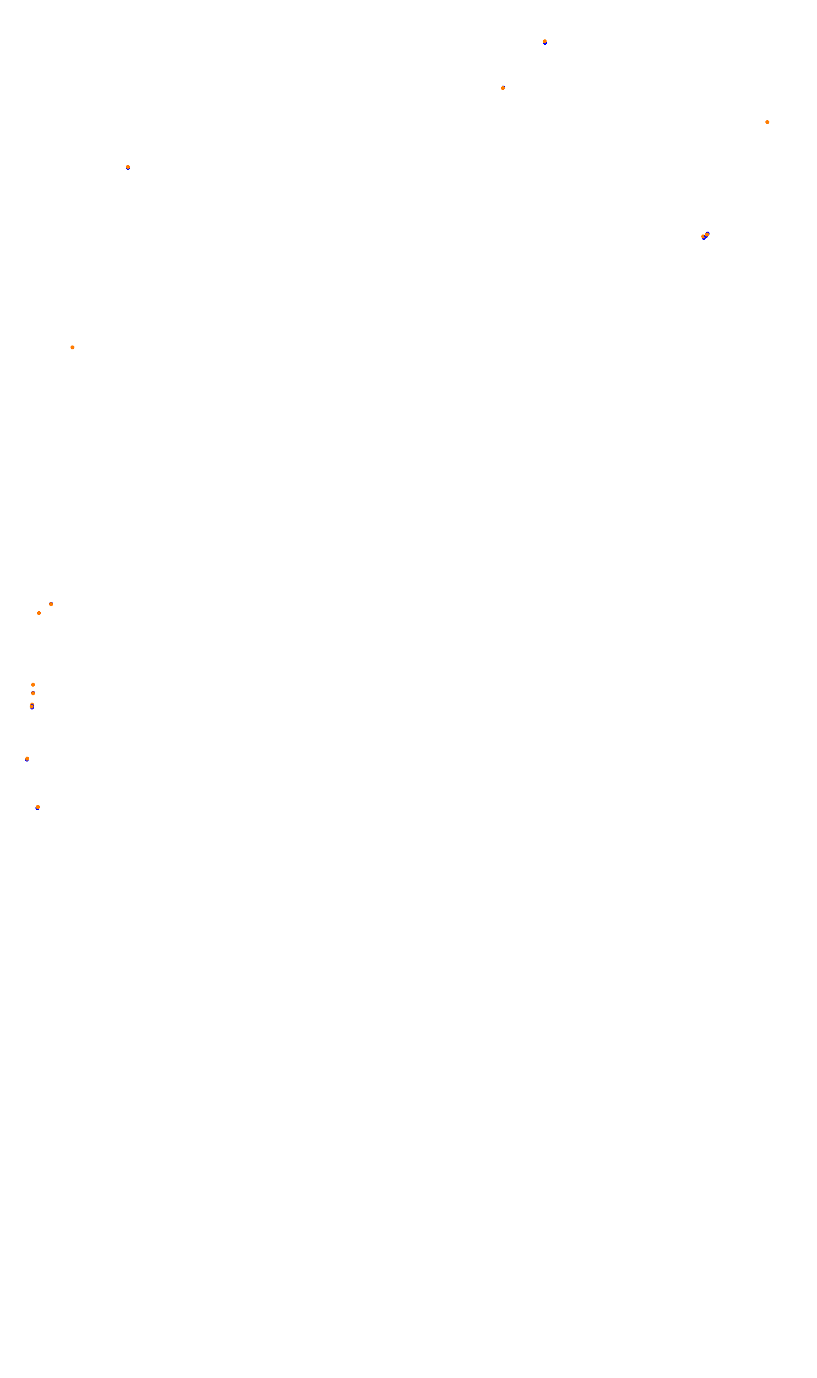 Monza collisions