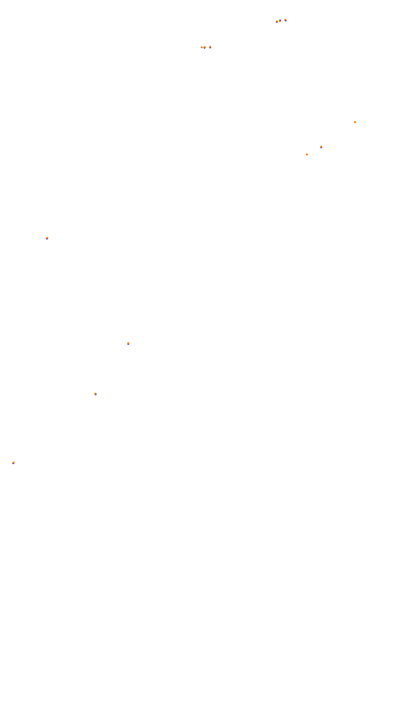 Monza collisions