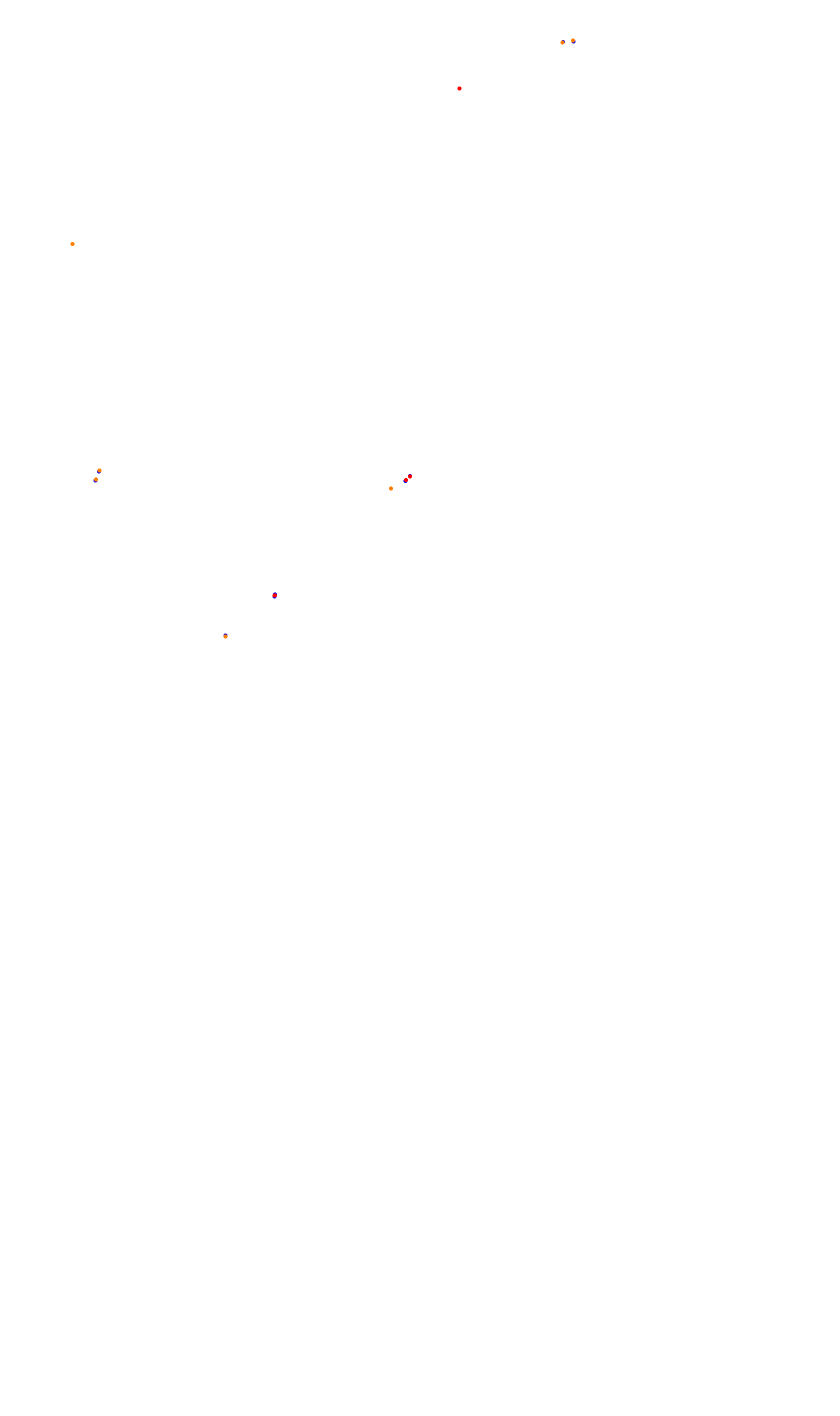 Monza collisions