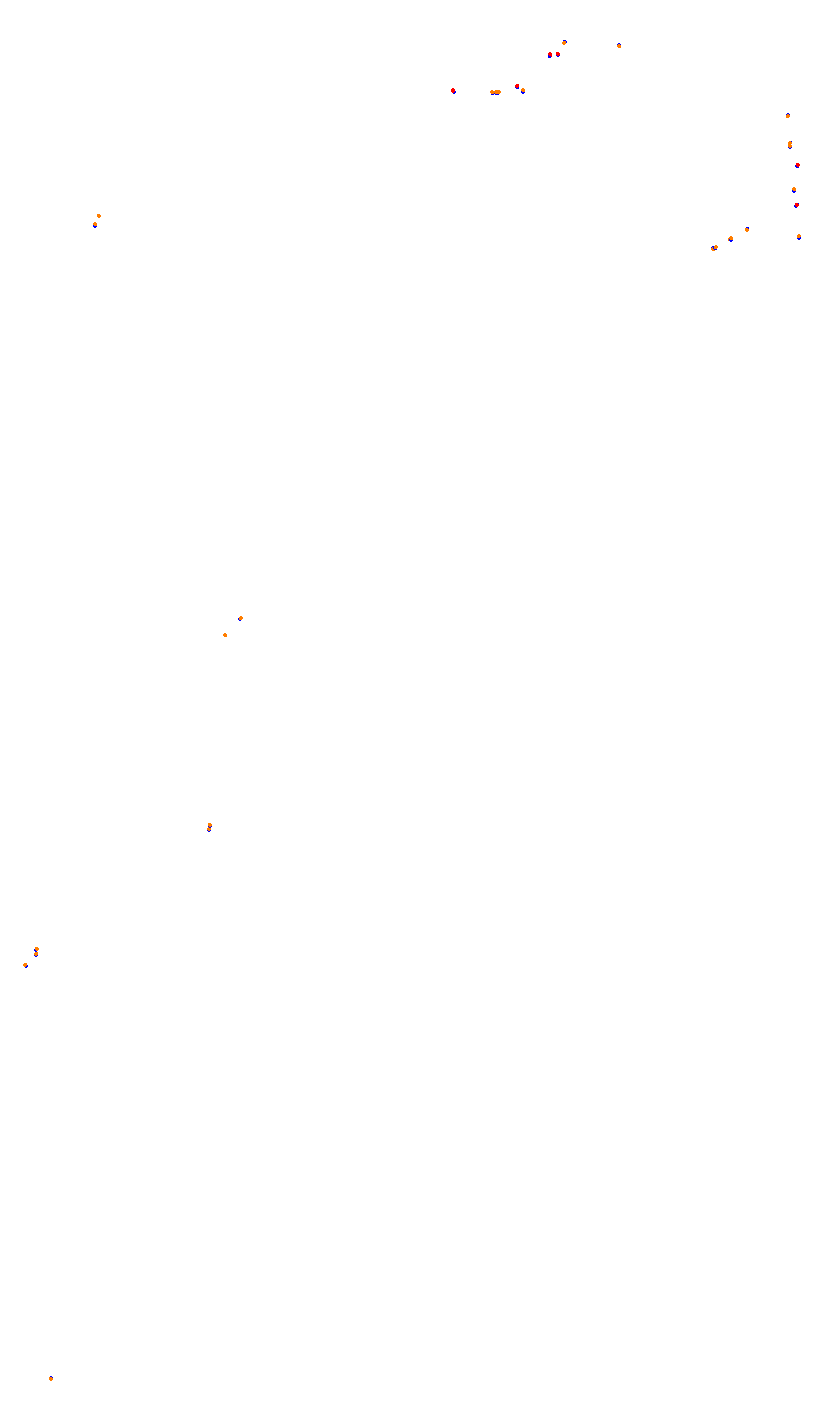 Monza collisions