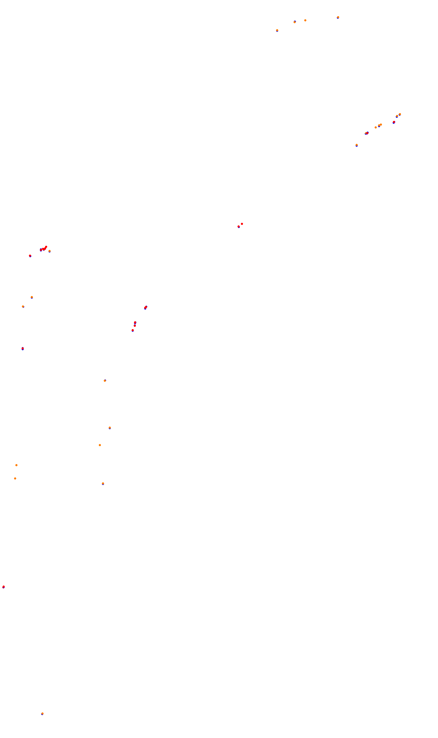 Monza collisions