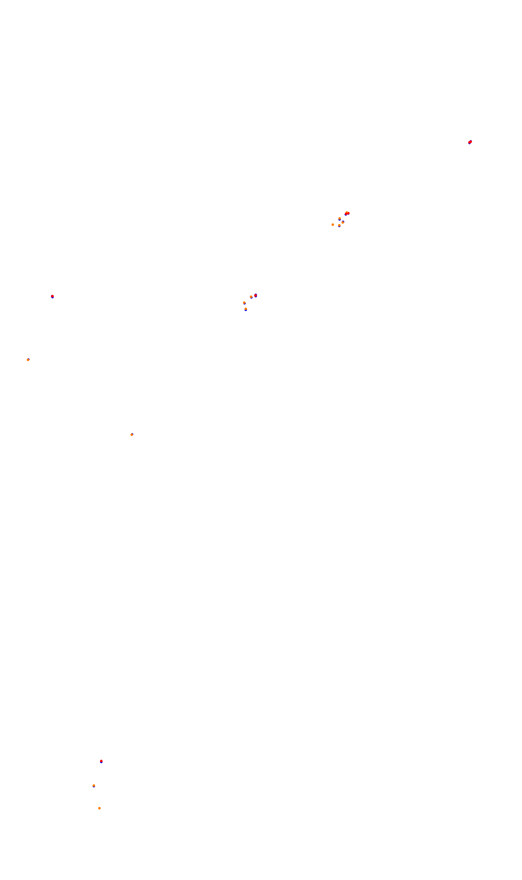 Monza collisions