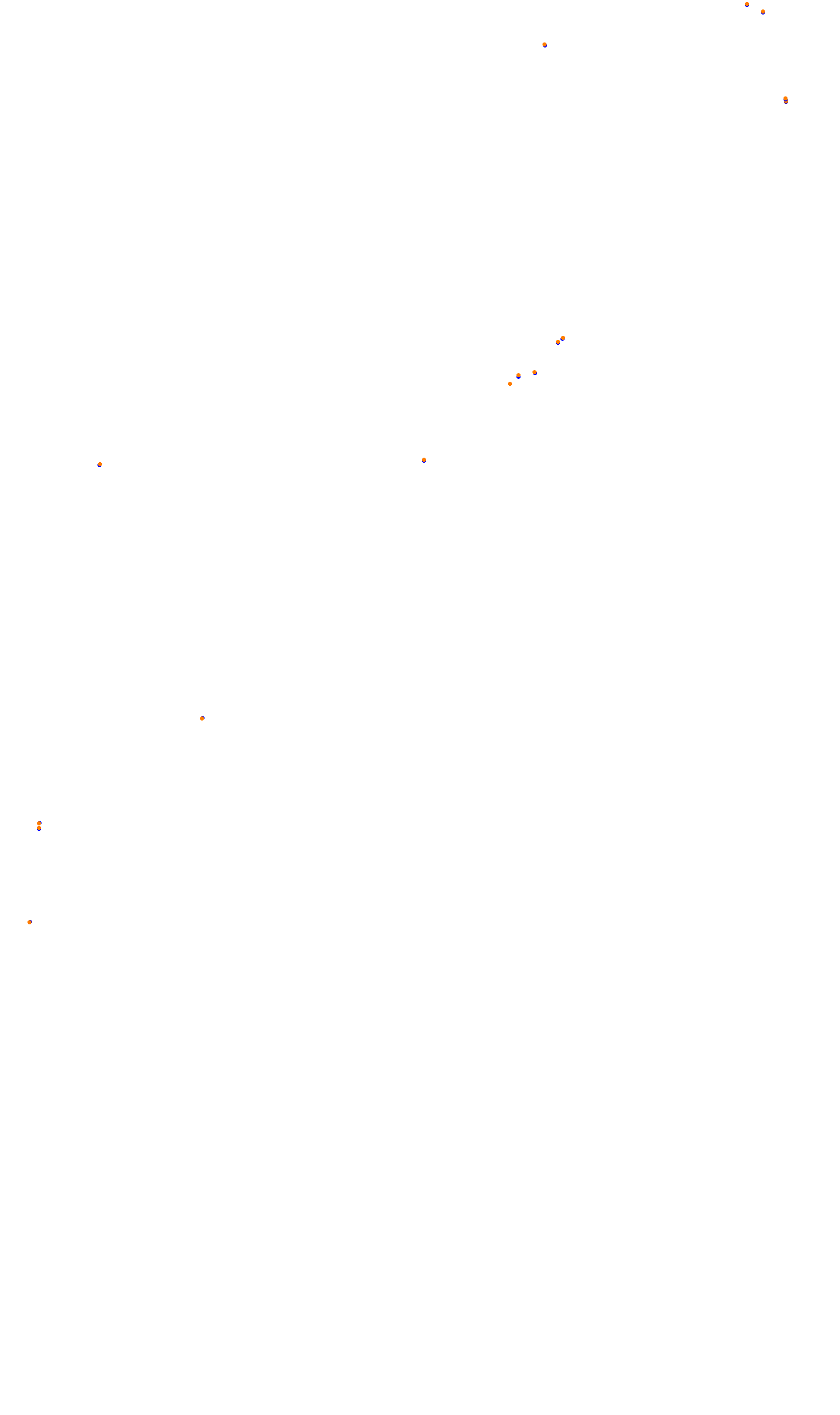 Monza collisions