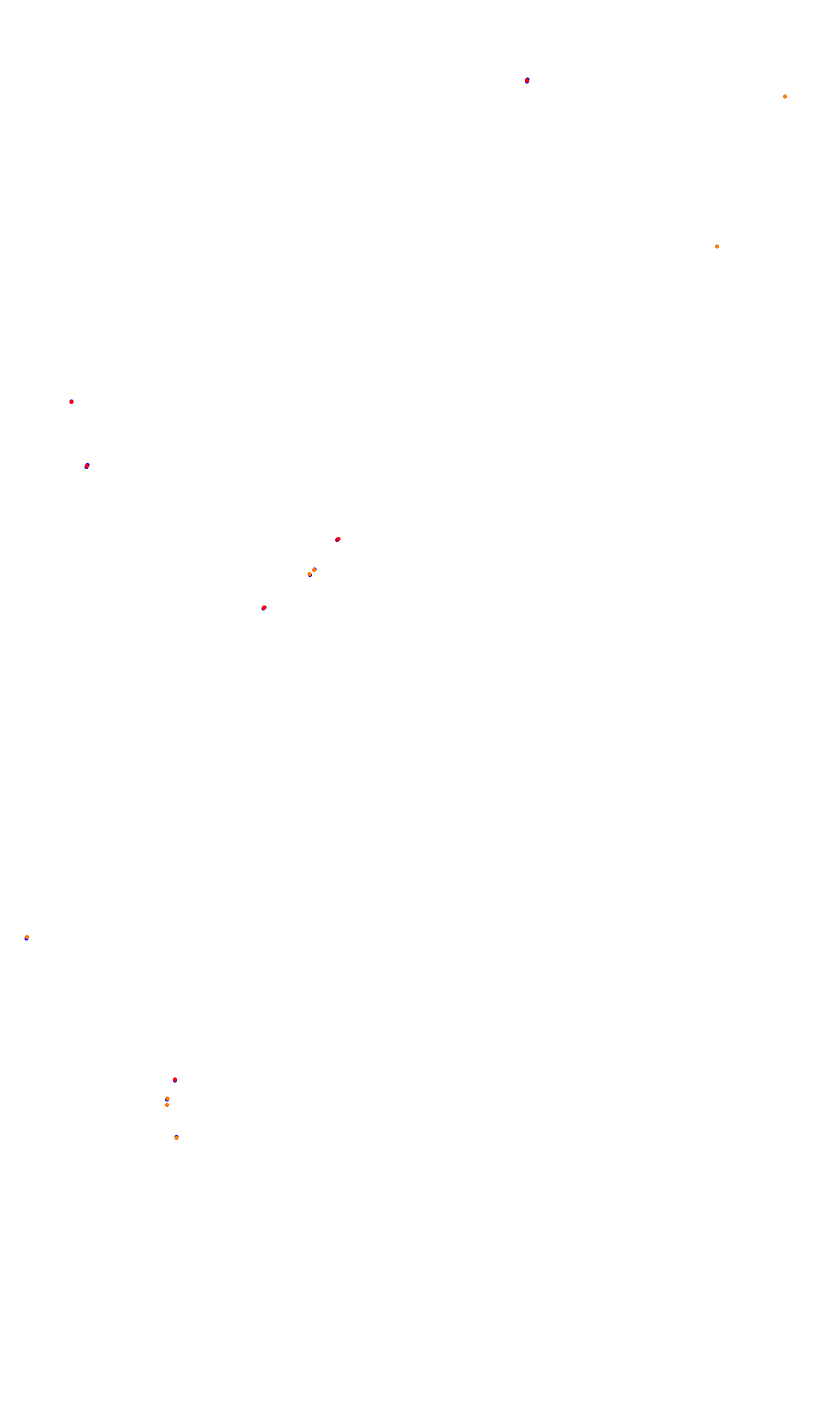 Monza collisions