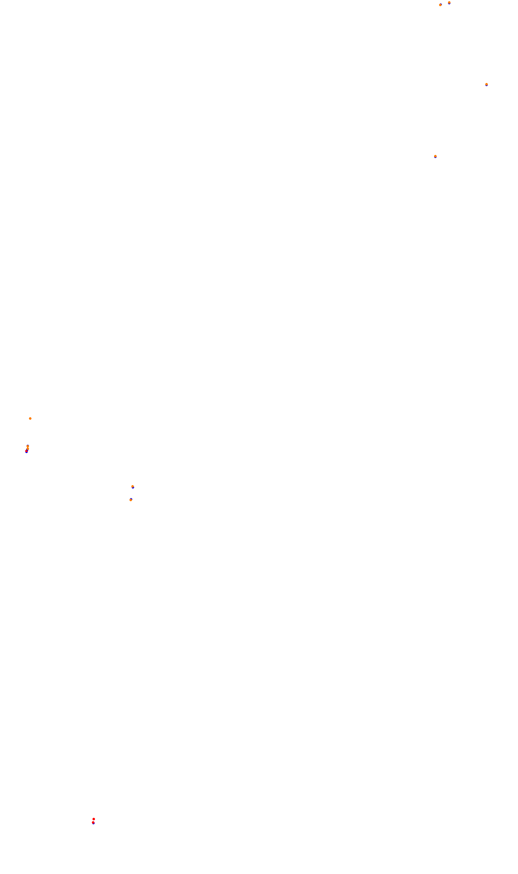 Monza collisions