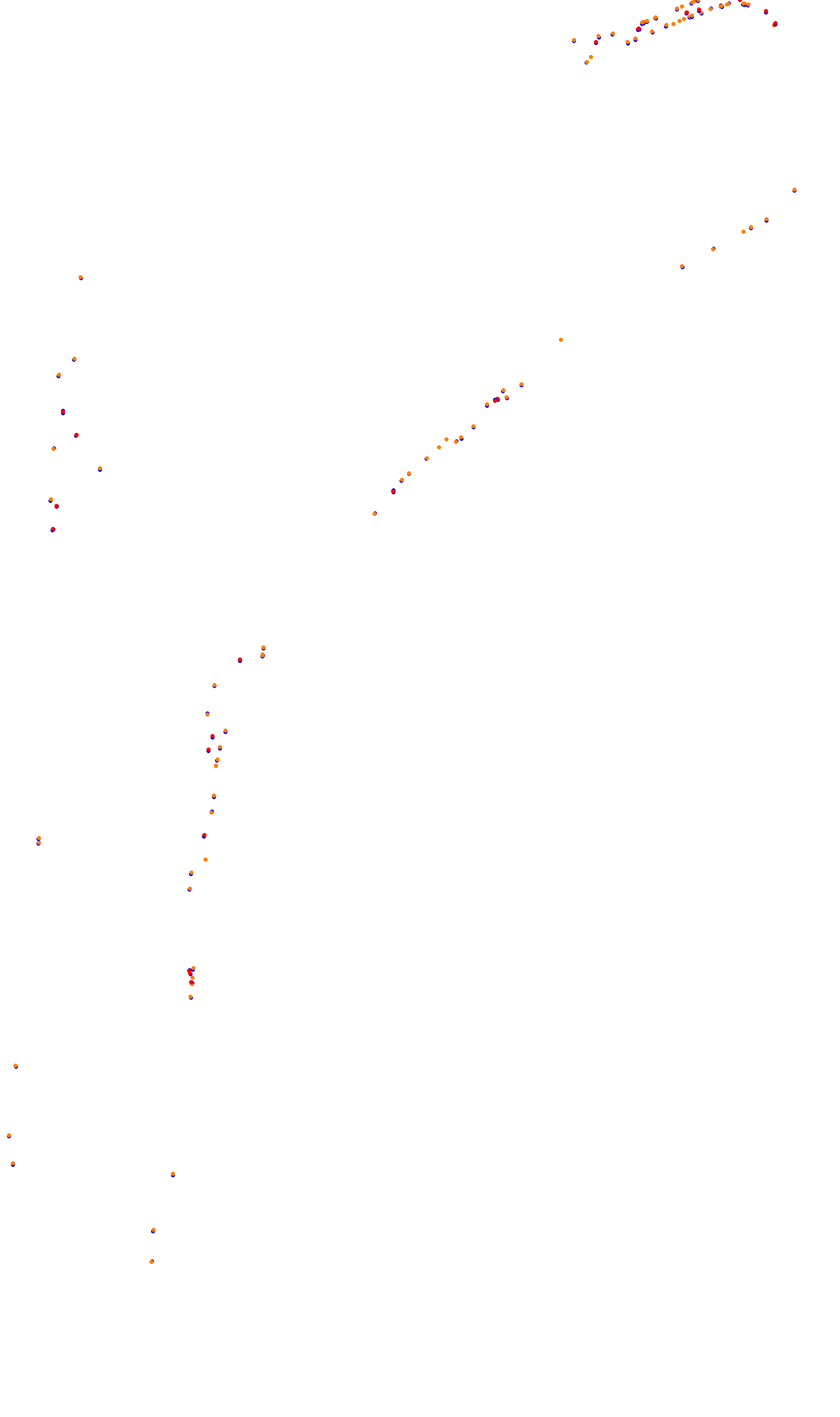 Monza collisions
