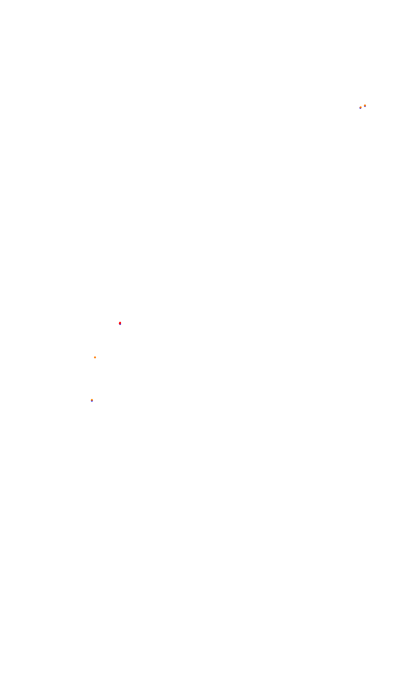 Monza collisions