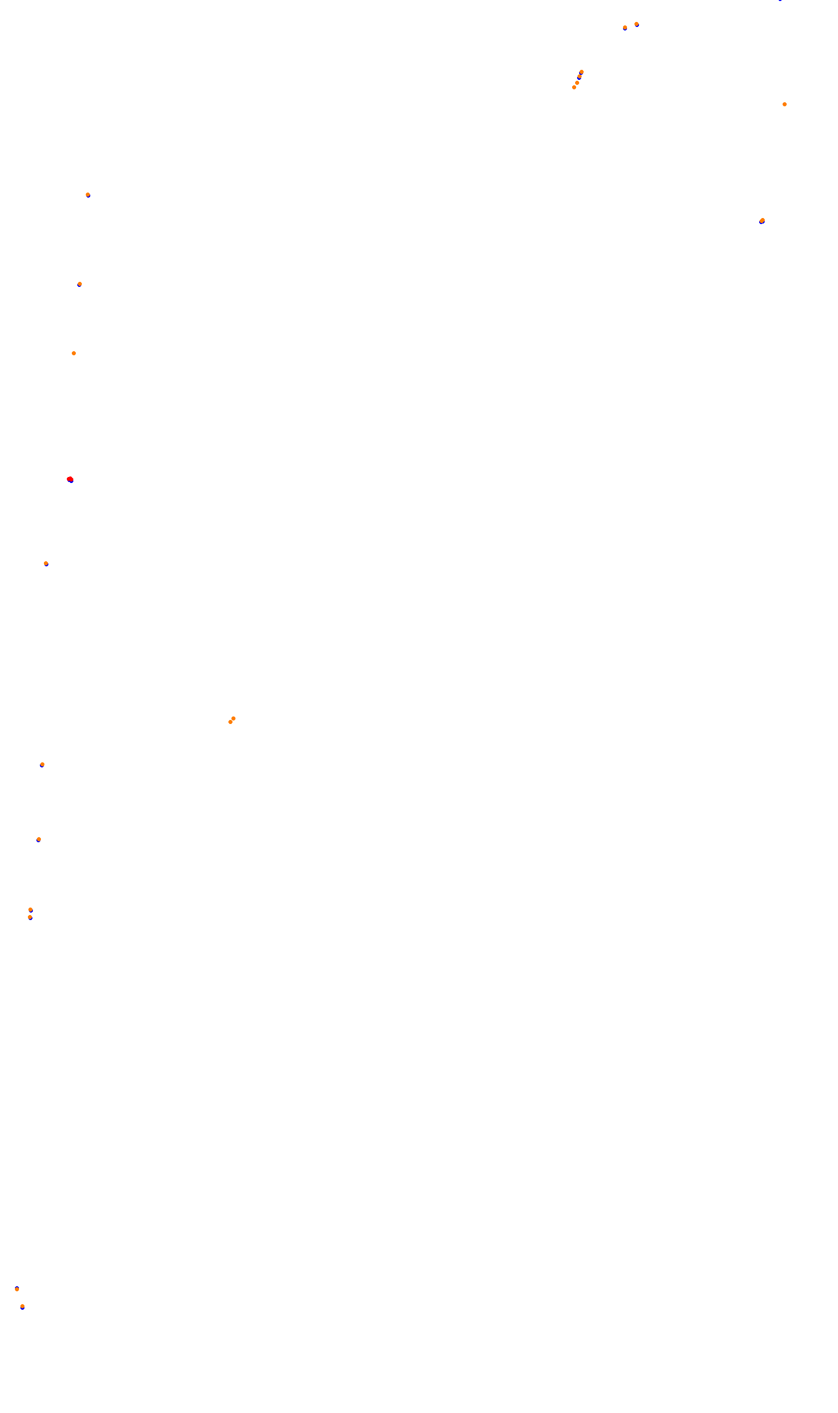 Monza collisions