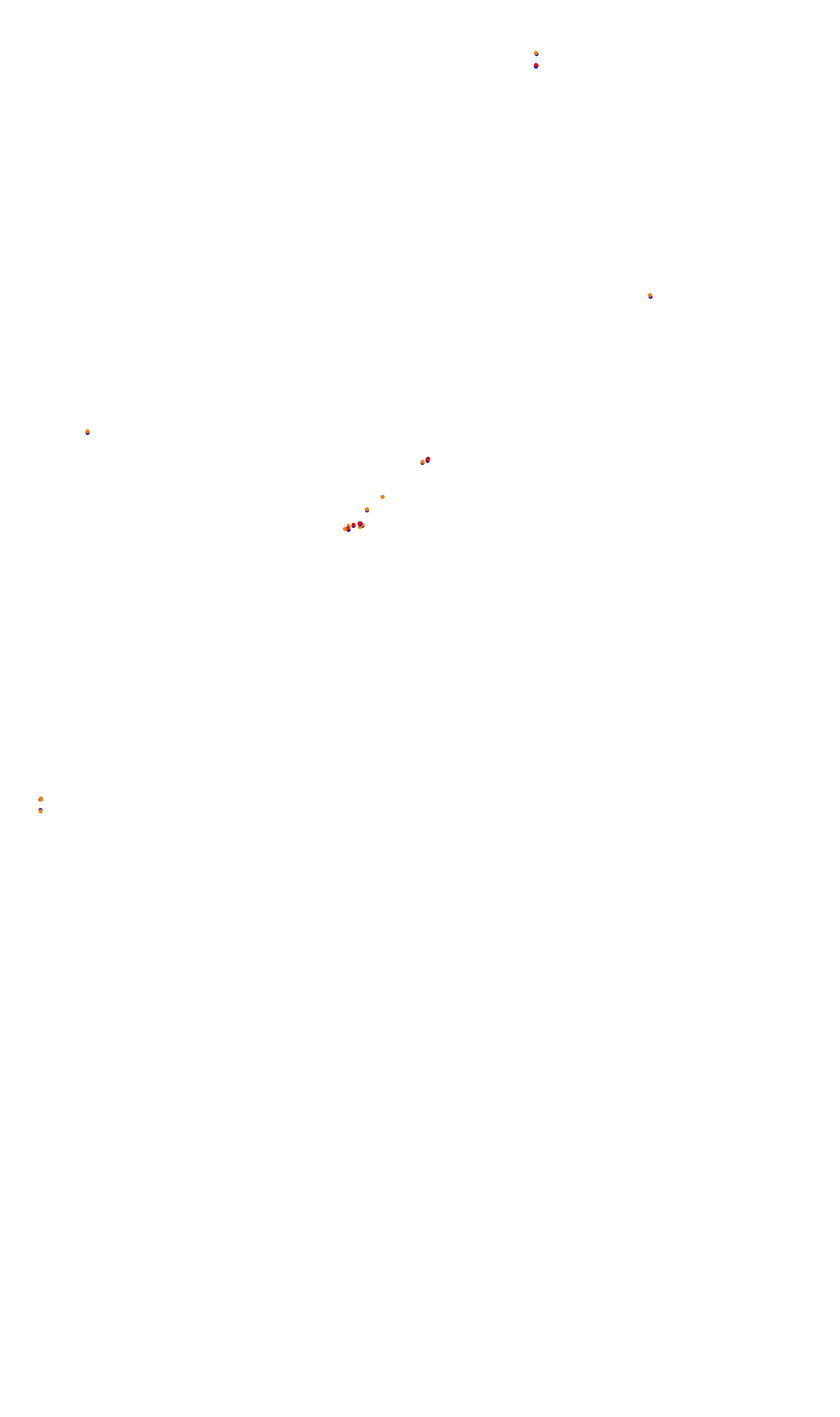 Monza collisions