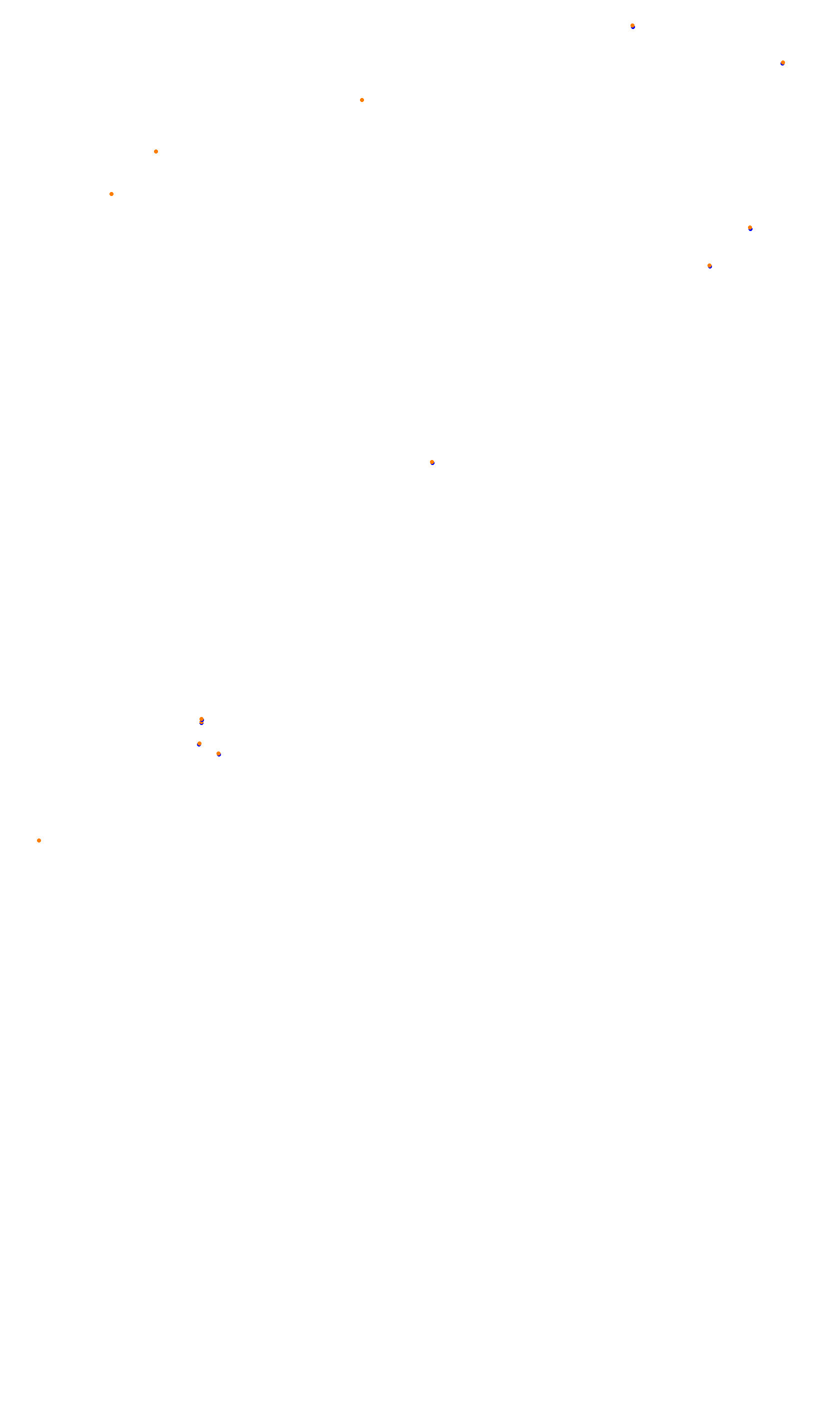 Monza collisions