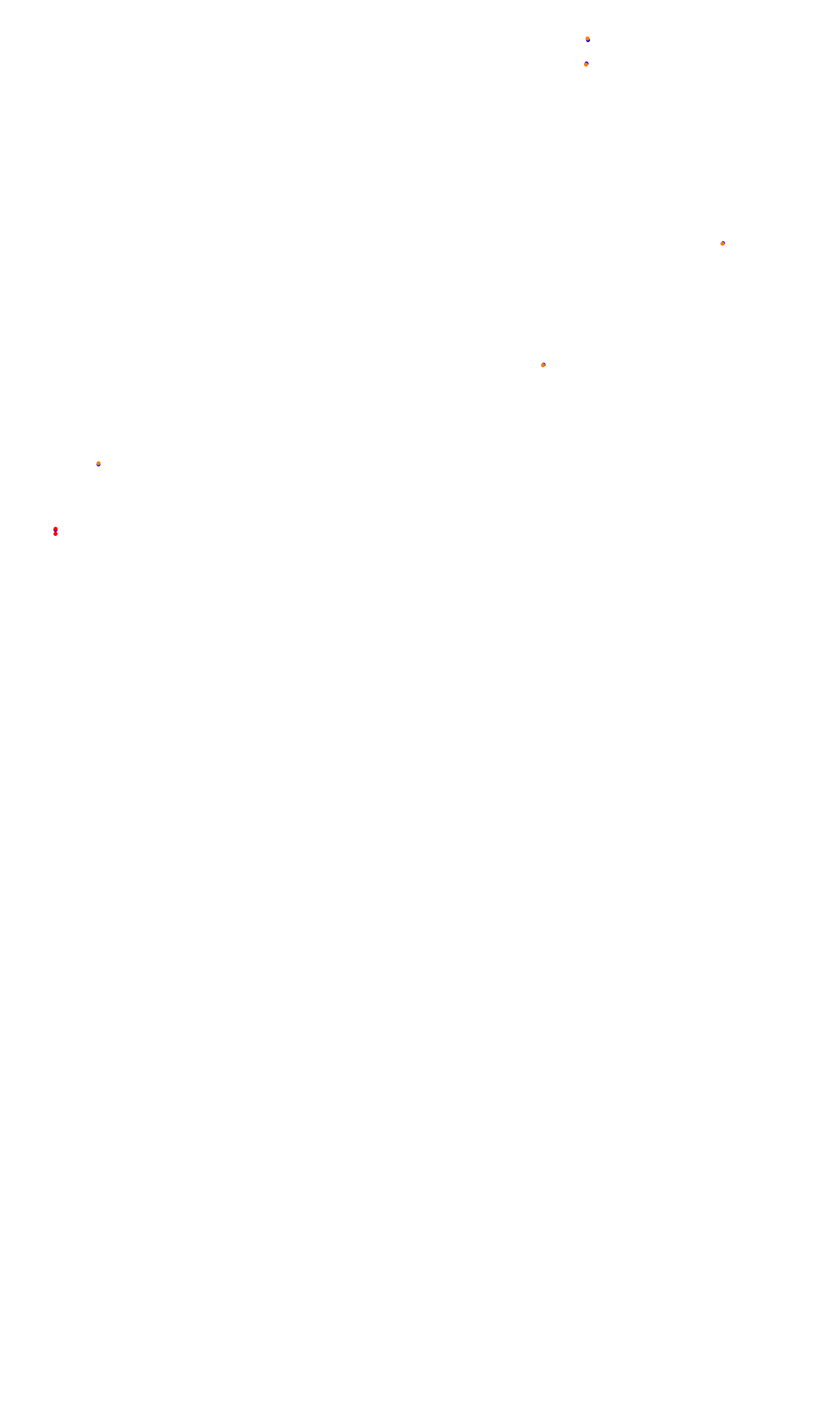 Monza collisions