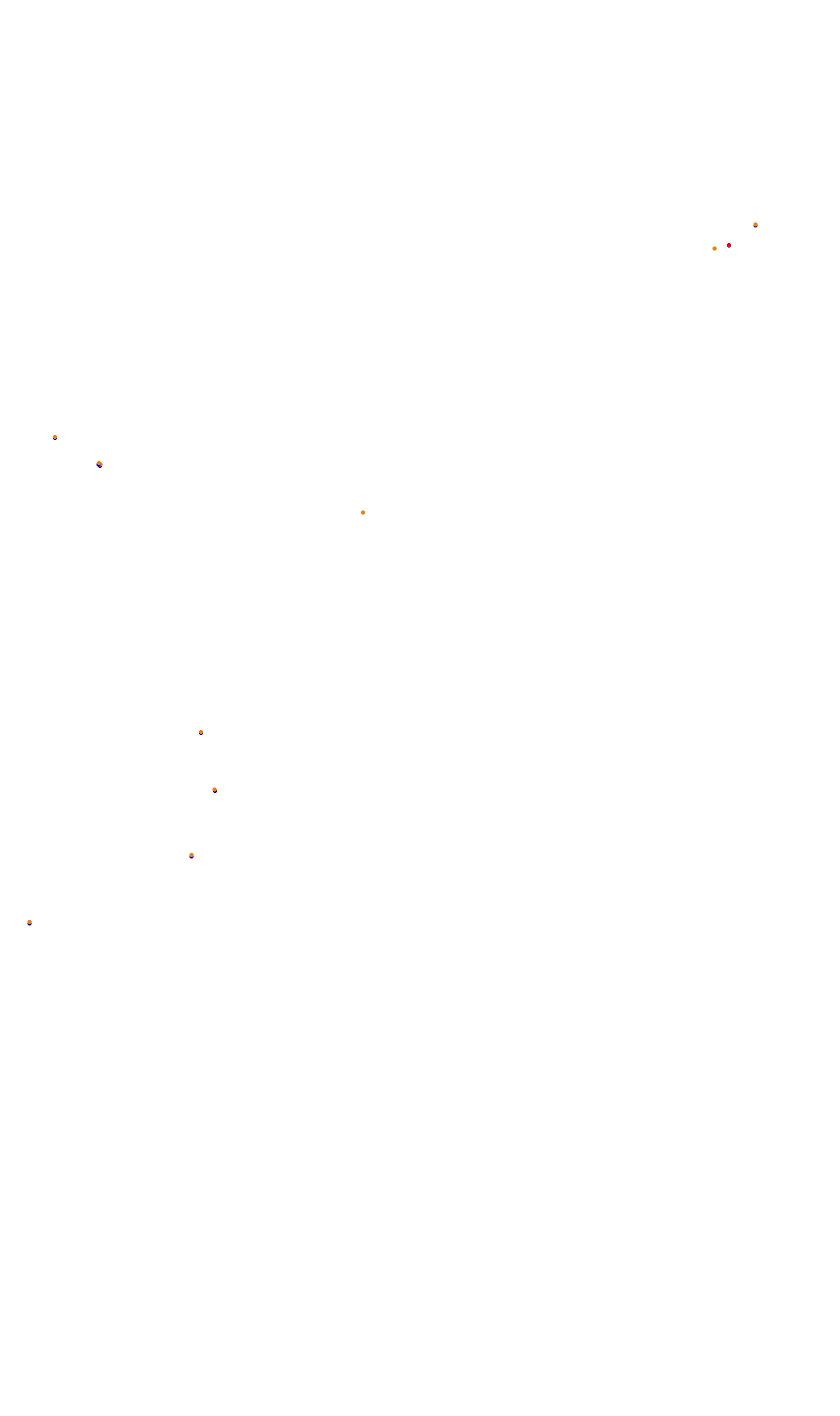 Monza collisions