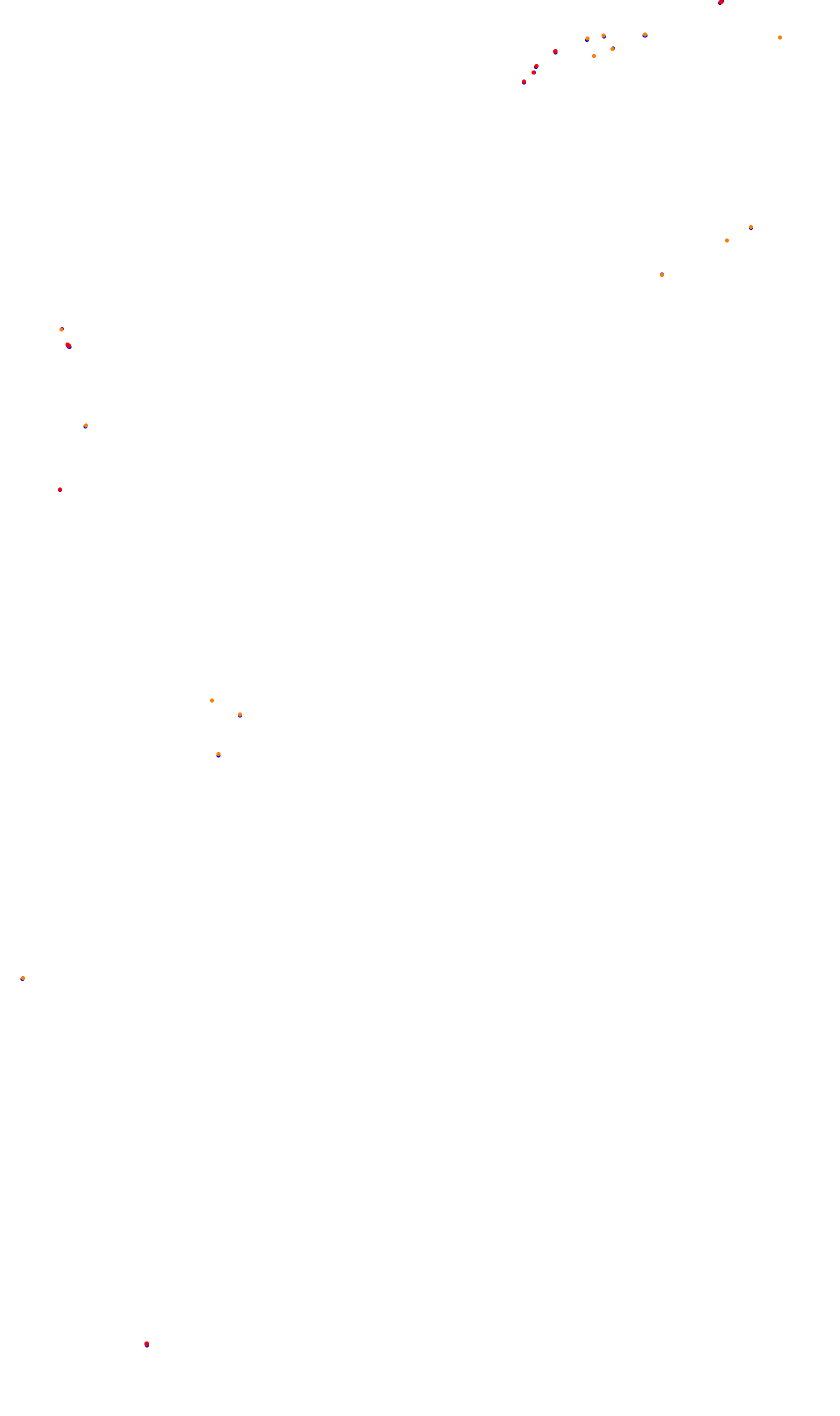 Monza collisions