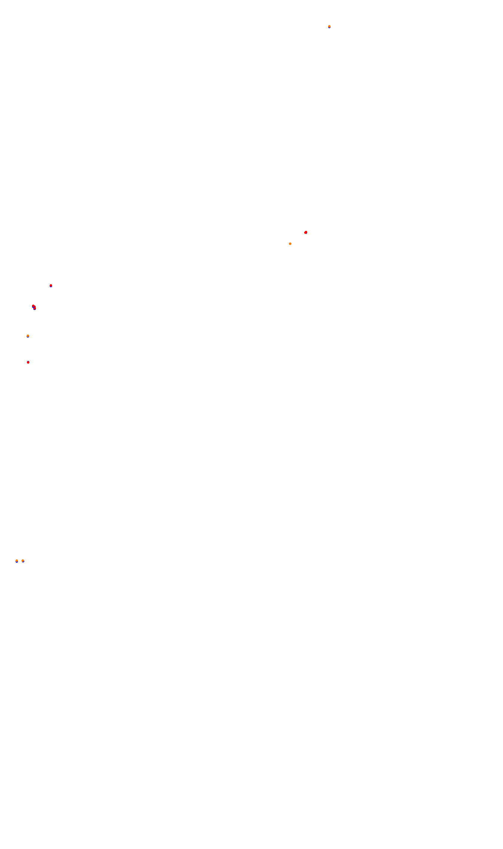 Monza collisions